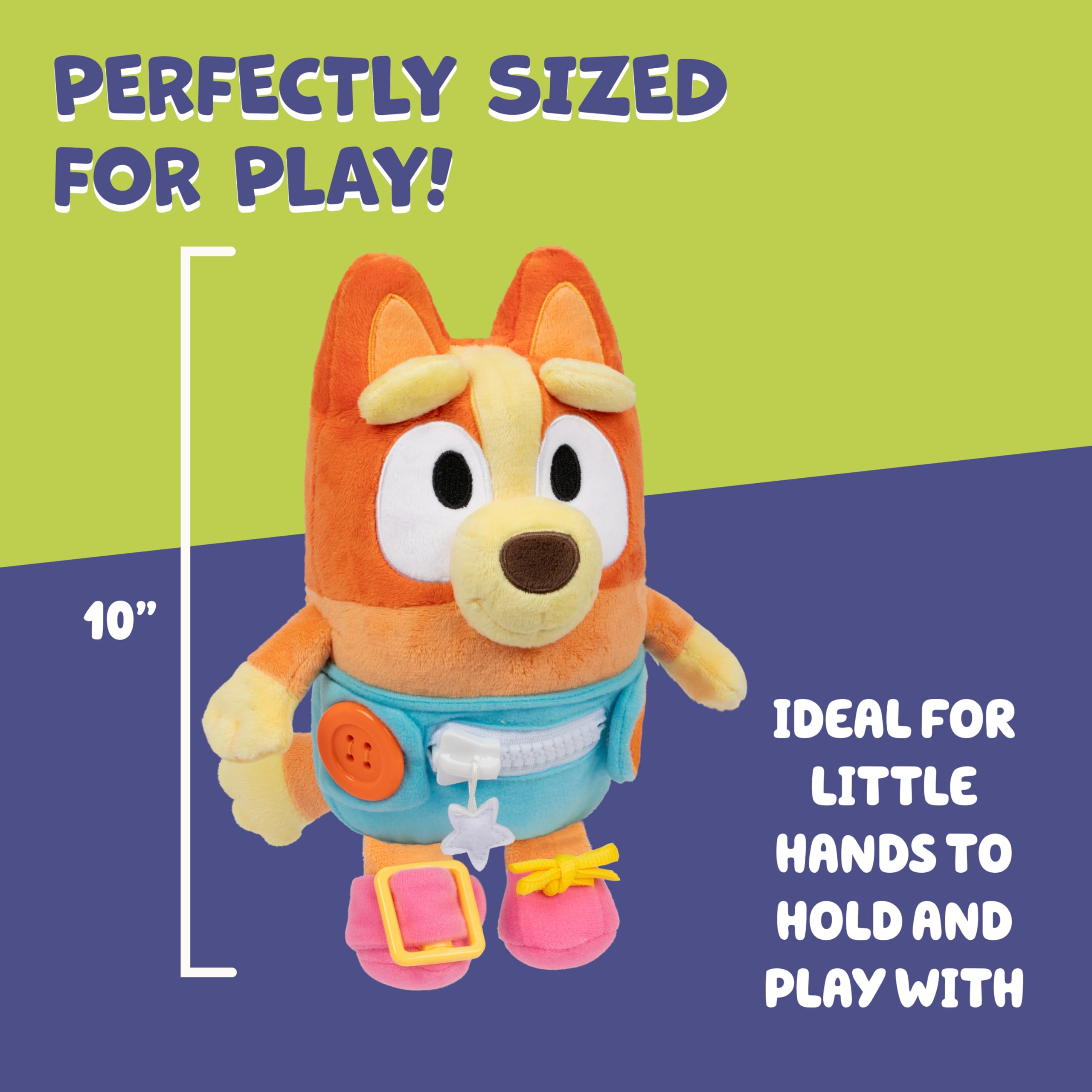 Dress & Play Baby Bingo - Fine Motor Skills Plush Toy for Toddlers 36M+ 3
