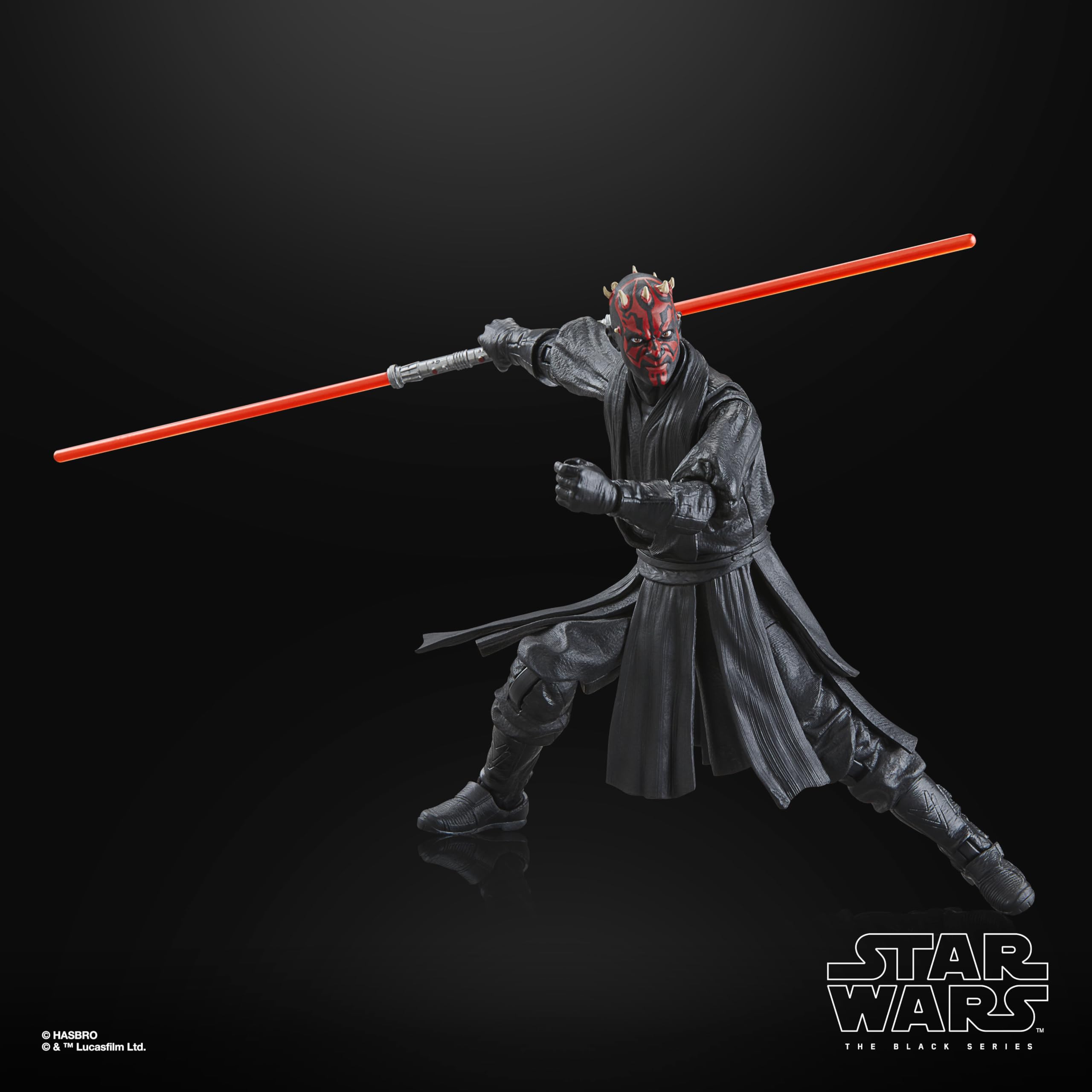 Star Wars The Black Series Darth Maul 6-Inch Action Figure - The Phantom Menace Collectible 5