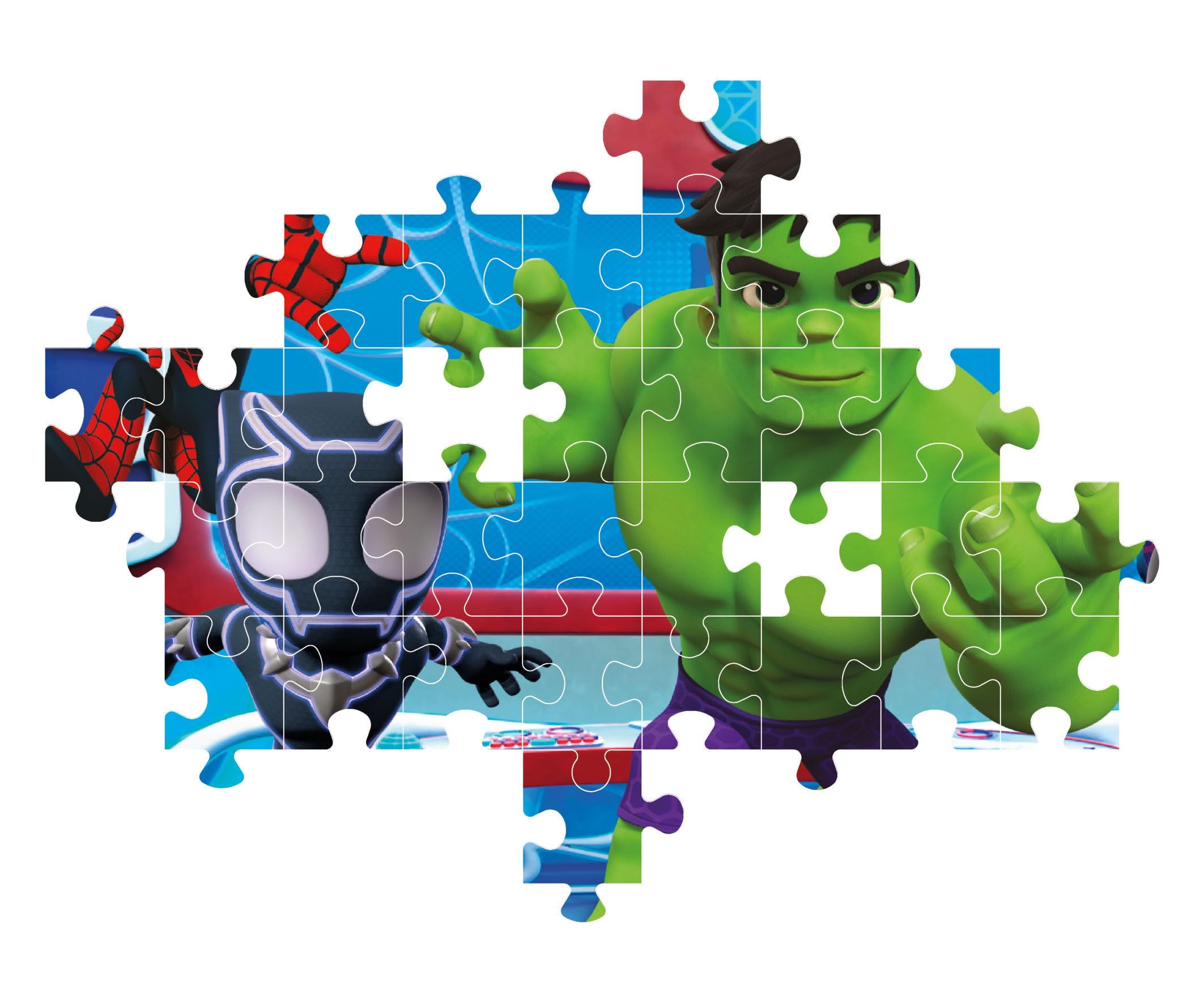 Clementoni Marvel Spidey & Friends 60-Piece Jigsaw Puzzle - Educational Kids Puzzle for Ages 4-7 3