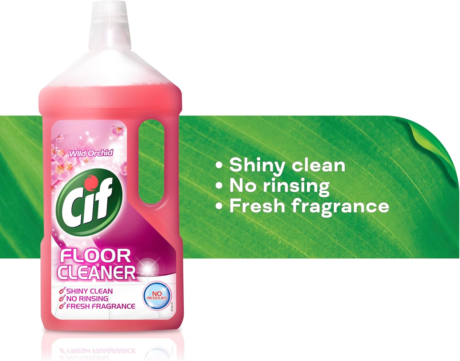 Cif Wild Orchid Floor Cleaner - Multi-Surface Residue-Free Cleaner for Linoleum, Vinyl & Ceramic Tile 5