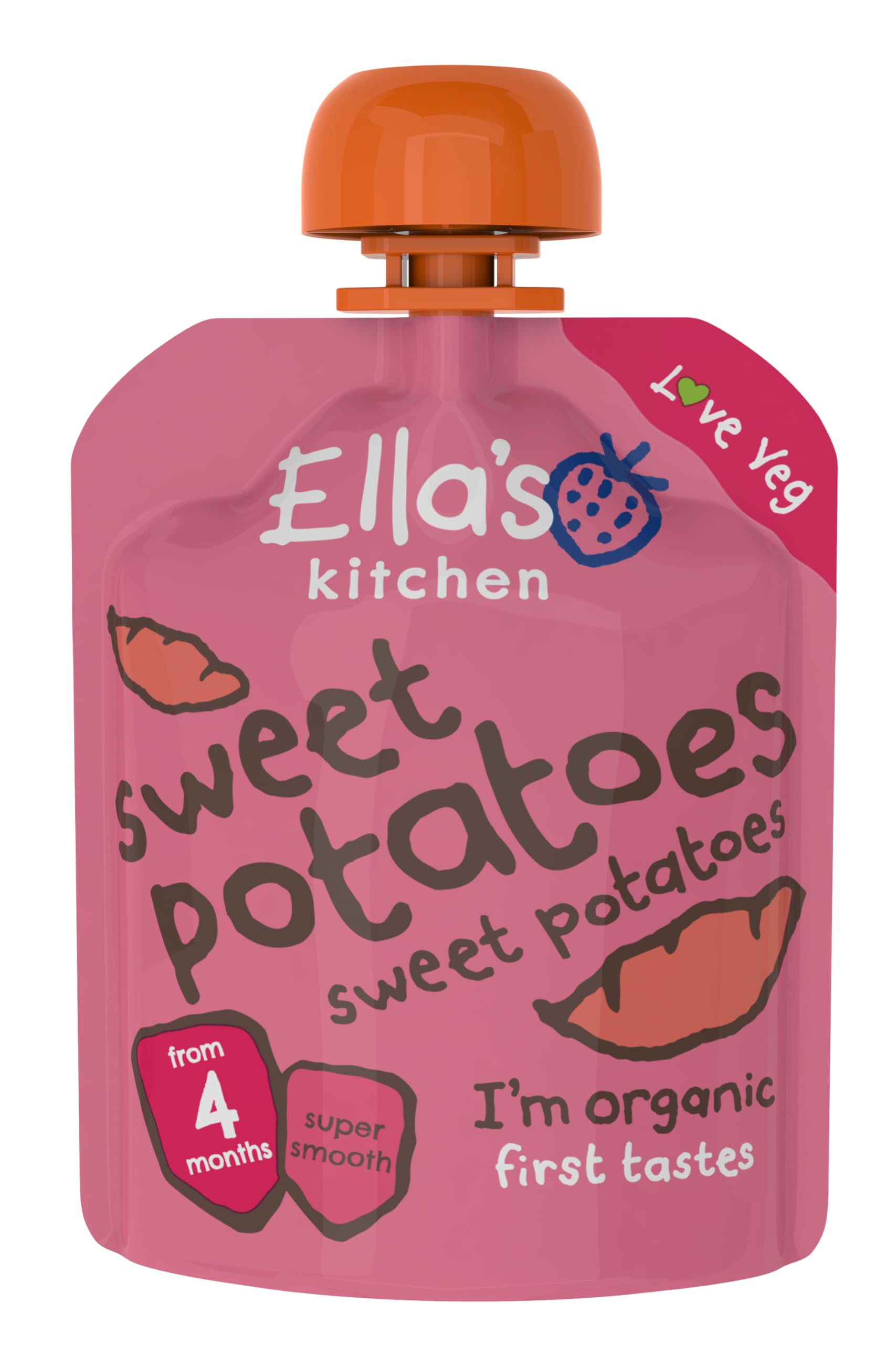 Ella's Kitchen - Organic First Taste Sweet Potato 70g