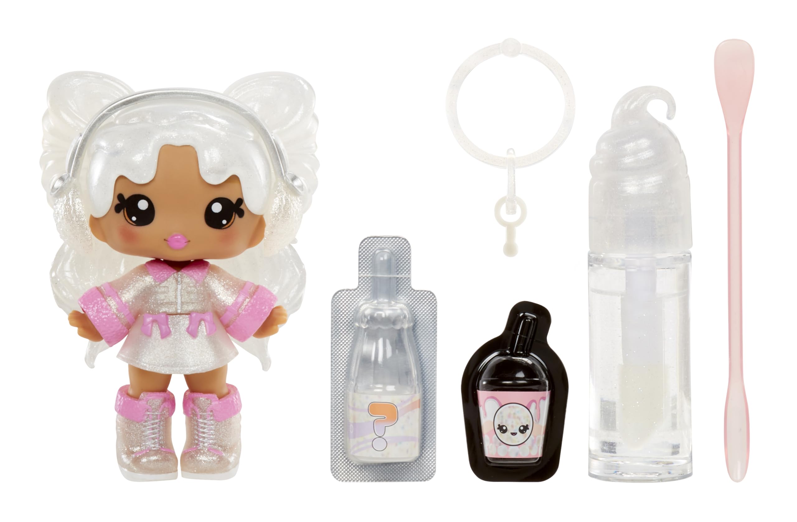 Yummiland Lip Gloss Doll - DIY Lip Gloss Kit with Scented Character & Customisable Fashion - Ages 3+ 3