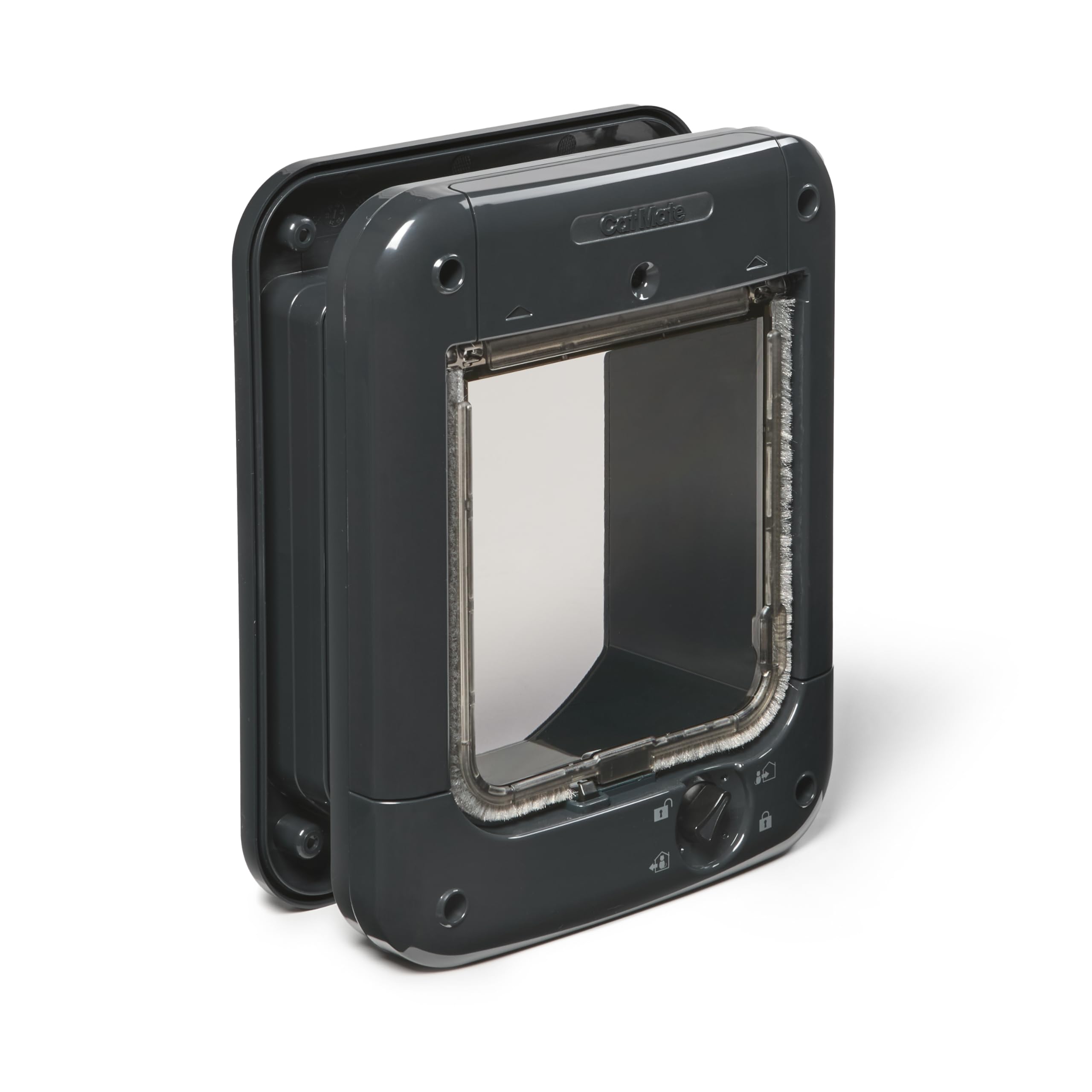 Cat Mate Microchip Activated Cat Flap 360G - For Cats and Small Dogs | Grey 7