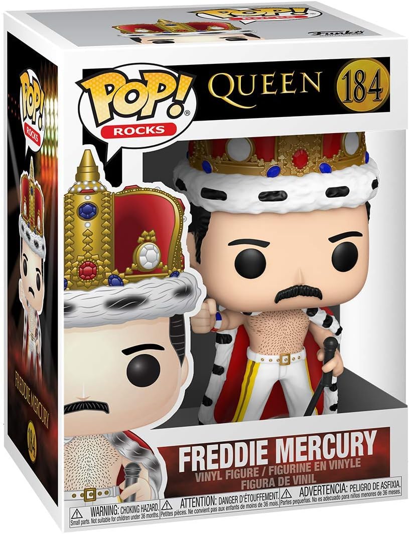 Funko Pop! Rocks: Freddie Mercury King Vinyl Figure 3