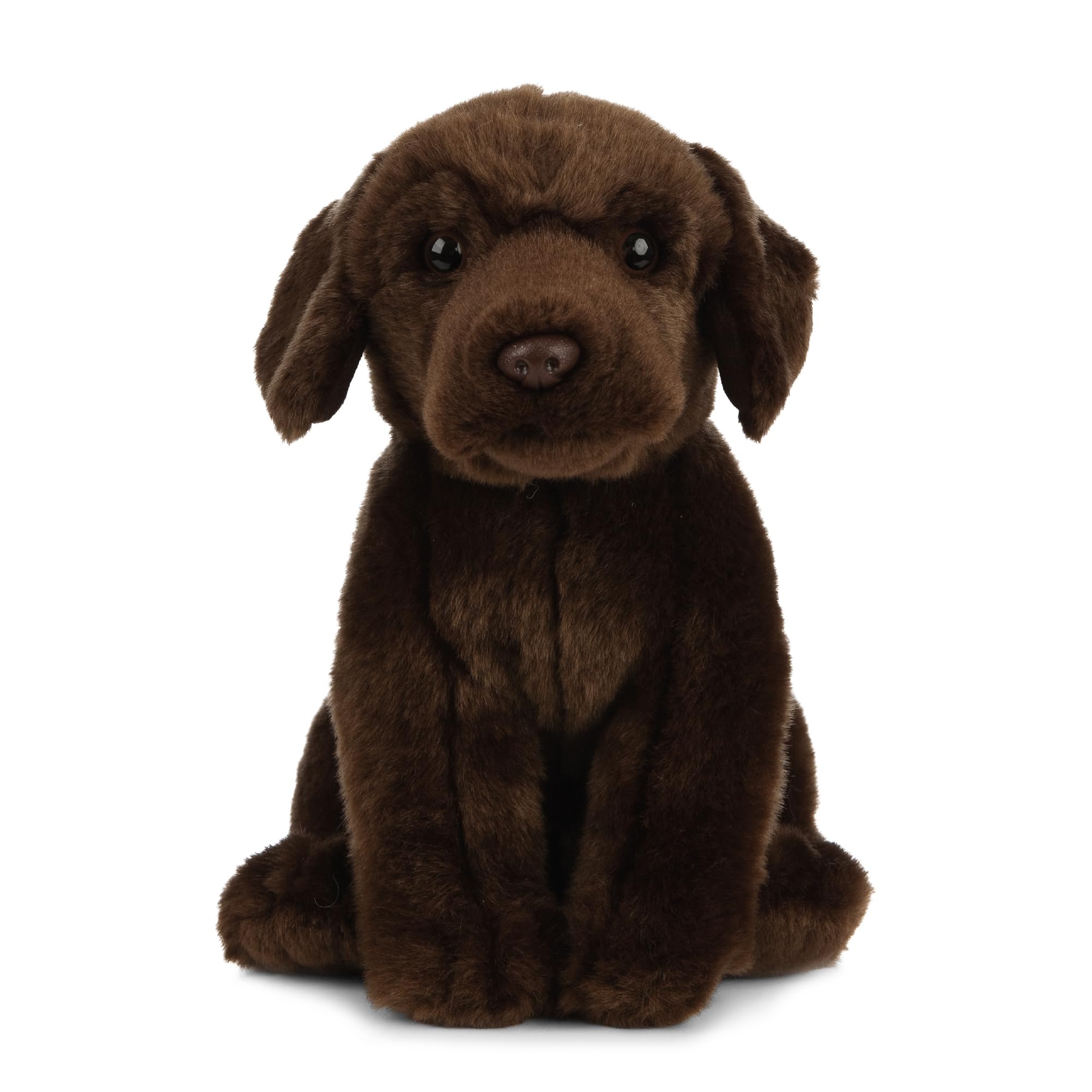Chocolate Labrador Plush Toy - Soft Stuffed Animal for Kids & Adults, 20cm Brown 8