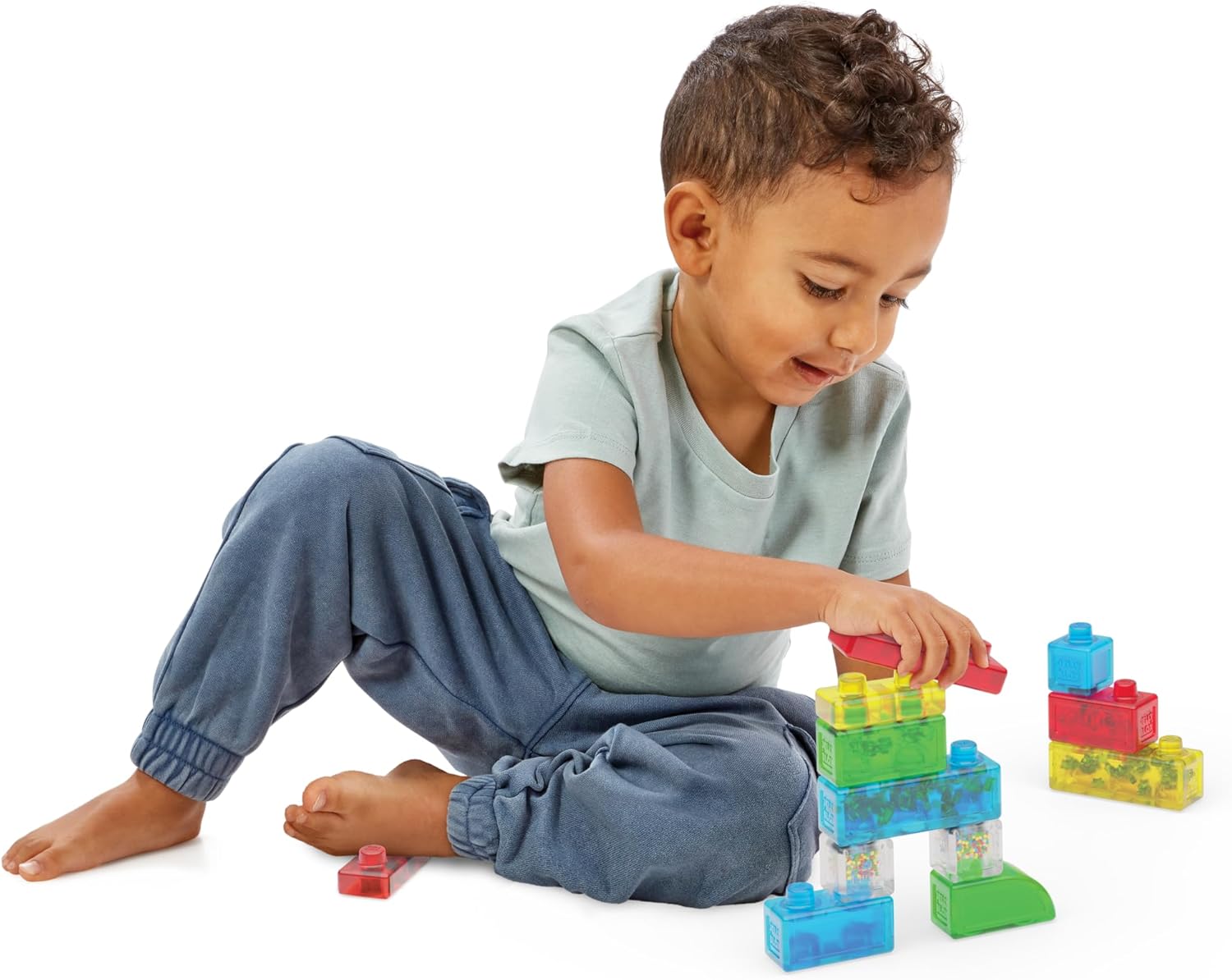 Jelly Blox Newbie Kit - Squishy Building Blocks for Toddlers 2+ 6