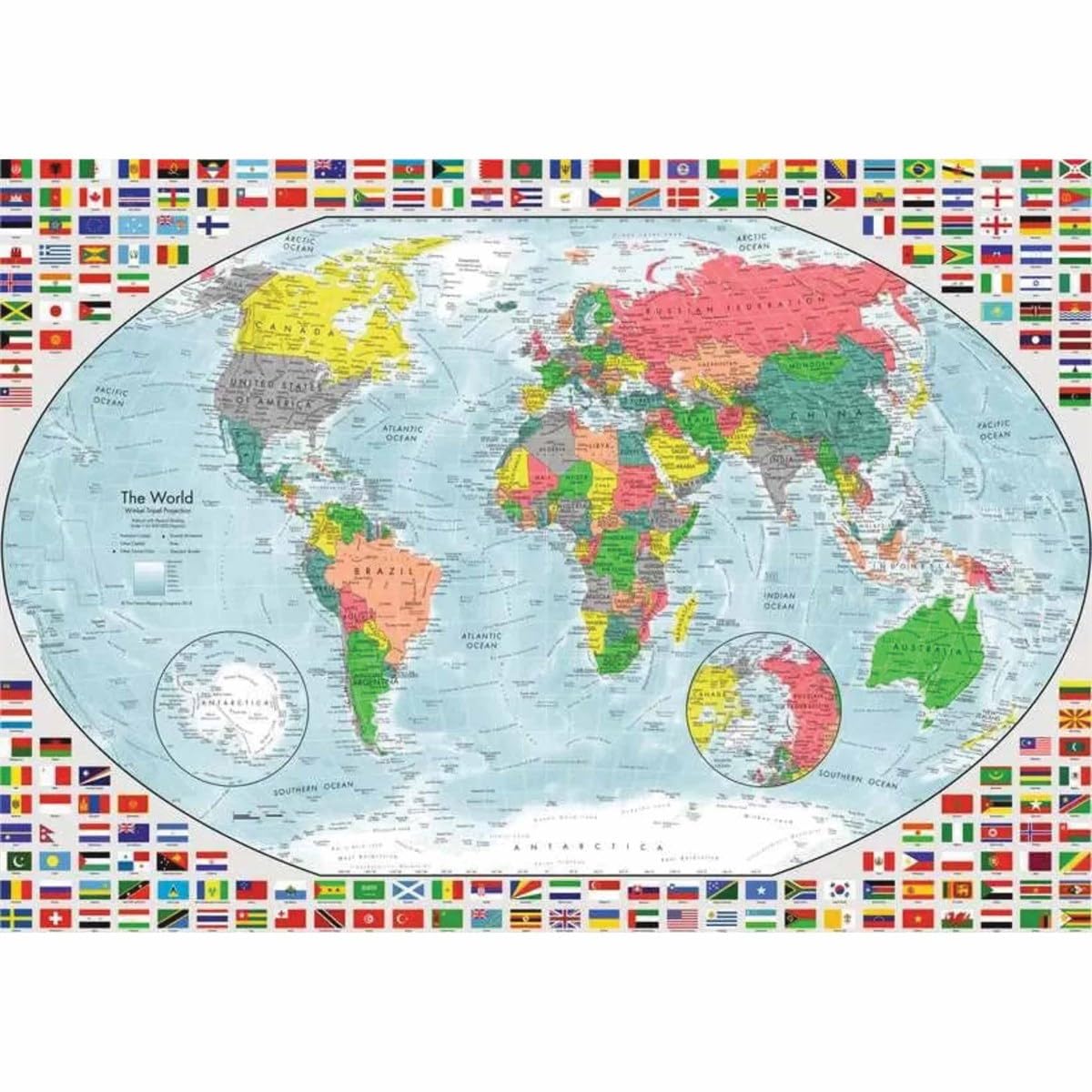 Ravensburger Portrait of The Earth 1000 Pieces Jigsaw Puzzles for Adults an 4