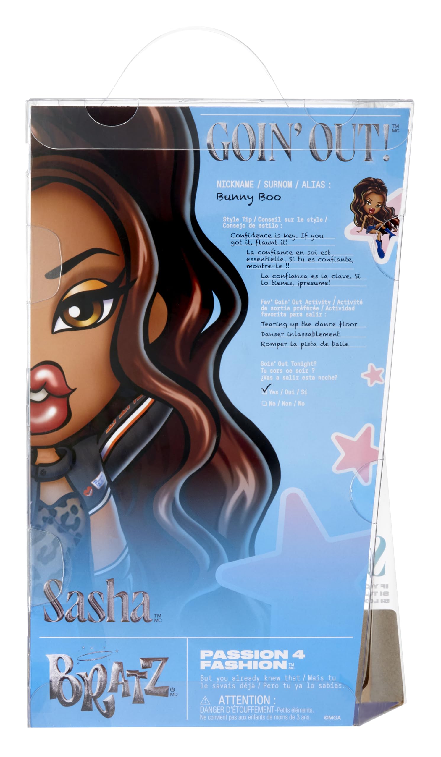 Bratz Goin' Out! Sasha Street Couture Fashion Doll with Accessories 3