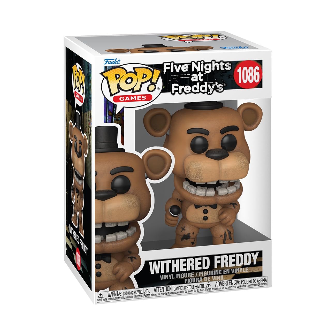 Funko Pop! Games: Five Nights at Freddy's - Withered Freddy Fazbear Vinyl Figure