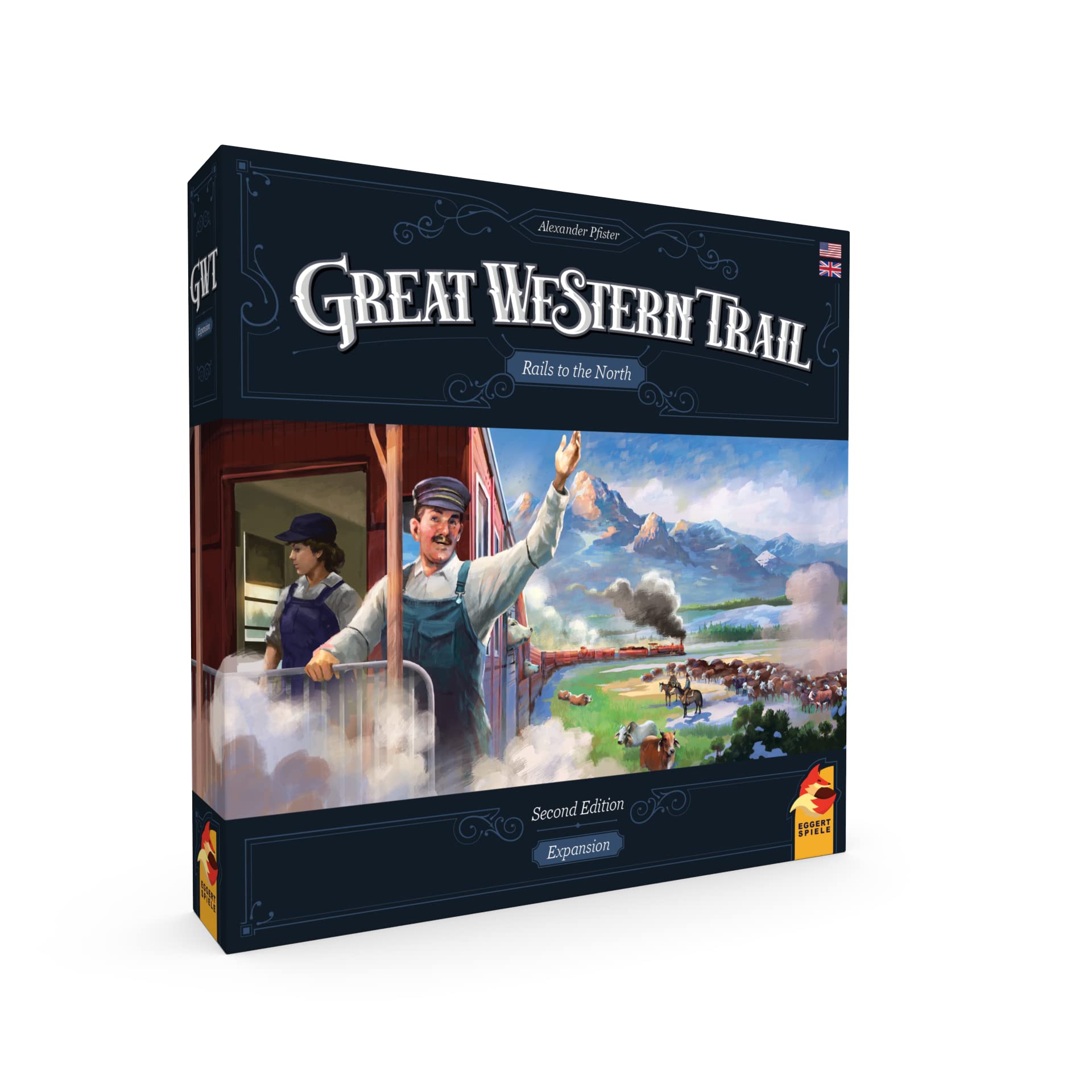 Eggert Spiele Great Western Trail: Rails to the North 2nd Ed Board Game Expansion 7