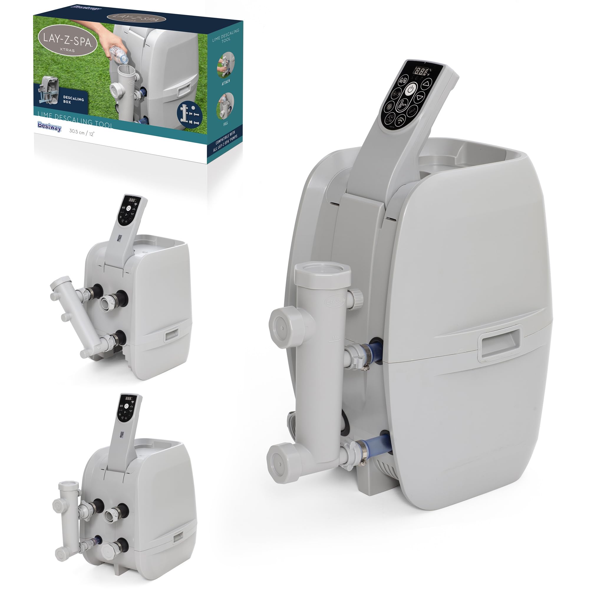 Bestway Lay-Z-Spa Hot Tub Descaler & Cleaning Tool for All Pump Models