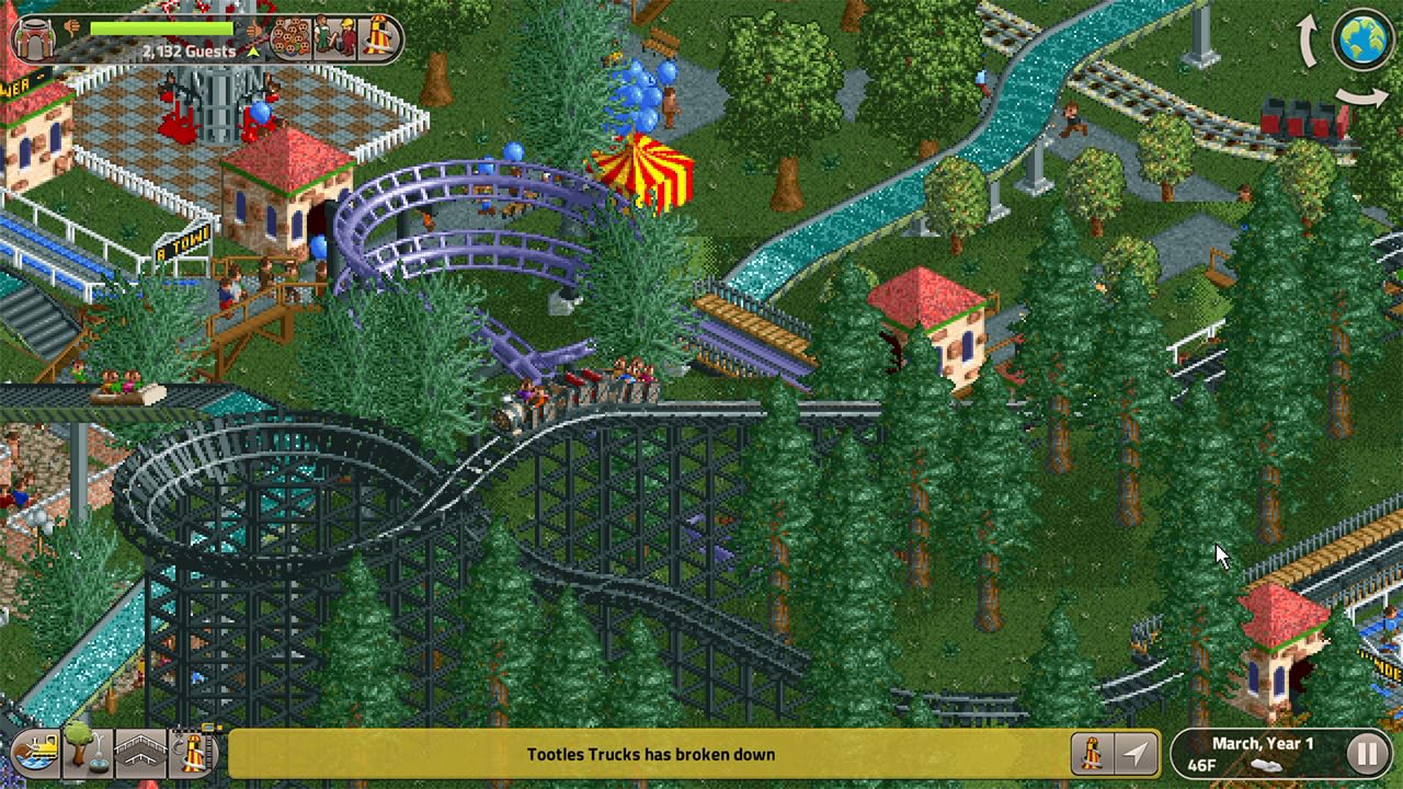 RollerCoaster Tycoon Classic – Nintendo Switch 4