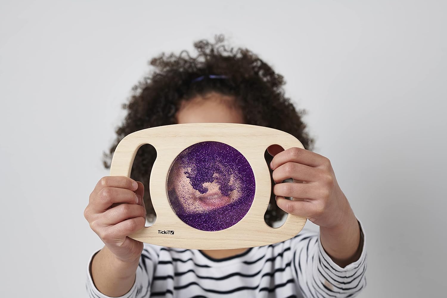 TickiT Easy Hold Glitter Panel - Purple Sensory Toy for Toddlers 12 Months+ 8
