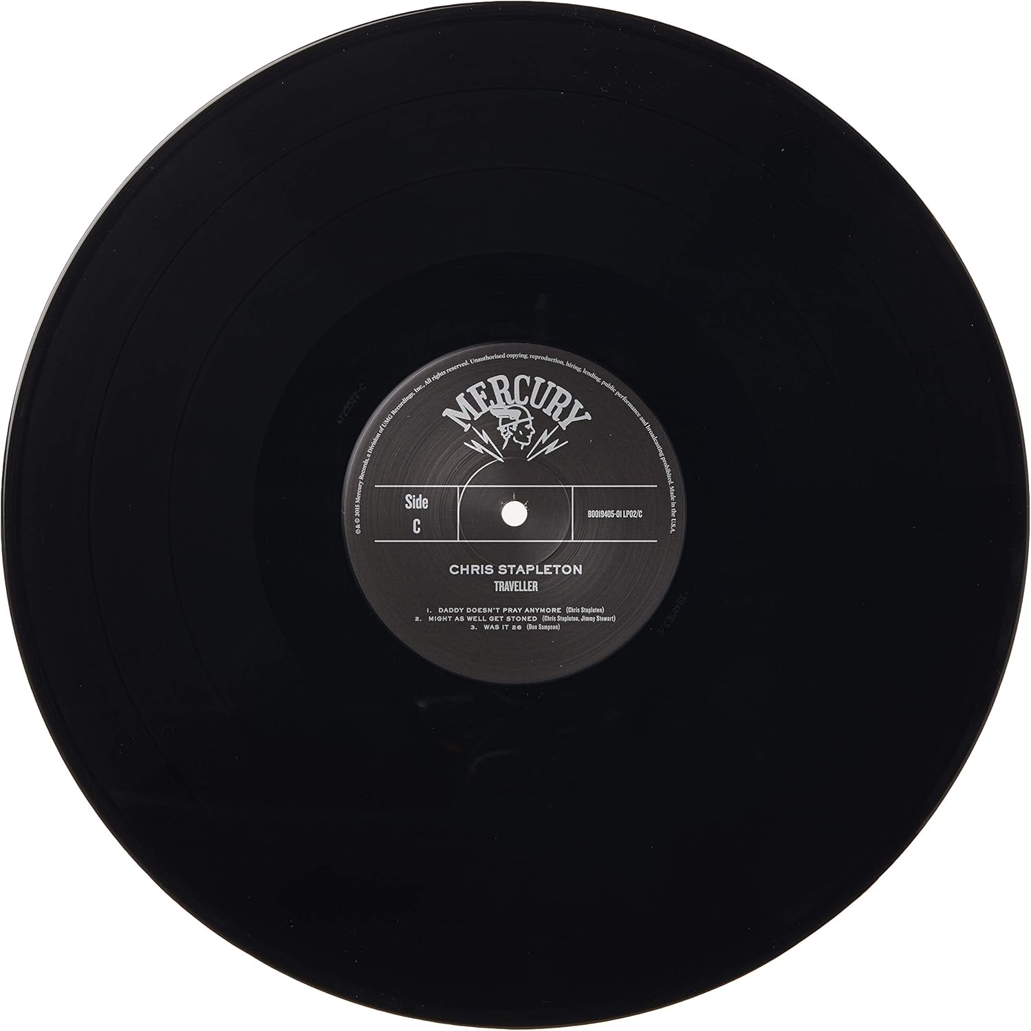 Chris Stapleton - Traveller Audio CD 5