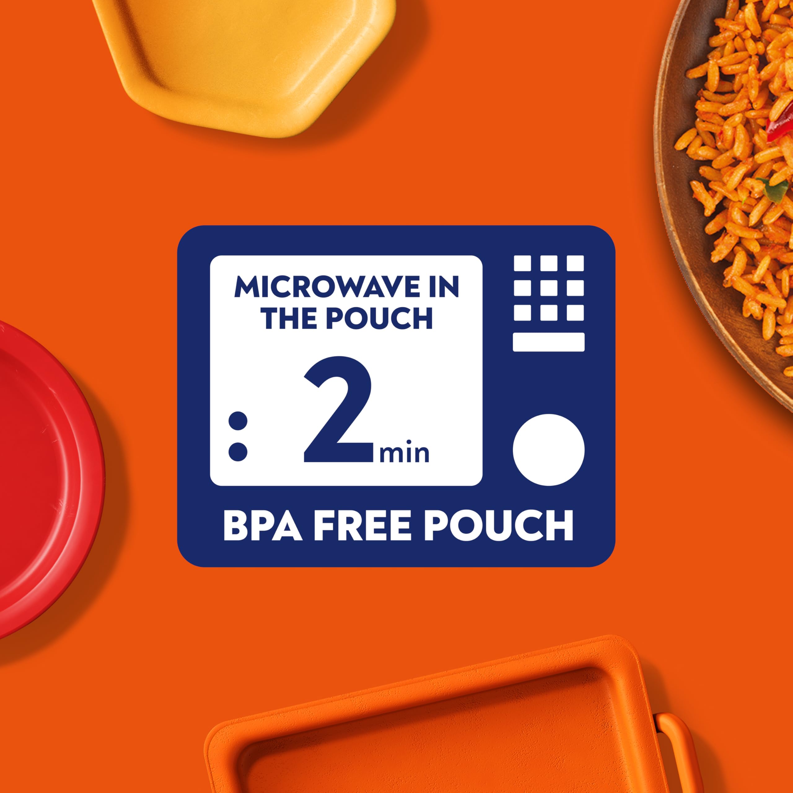 Ben's Original Vollkorn-Mikrowellenreis mit braunem und goldenem Gemüse, 6 Beutel à 220 g 4