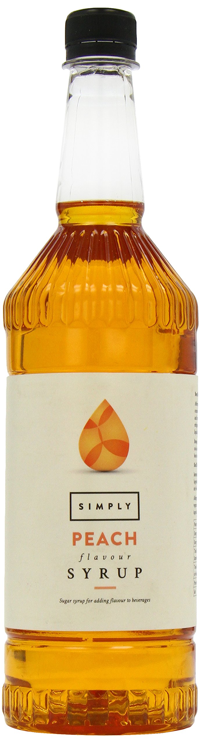 Simply Peach Syrup - Vegan & Nut Free Flavoured Syrup for Coffee and Cocktails | 1L