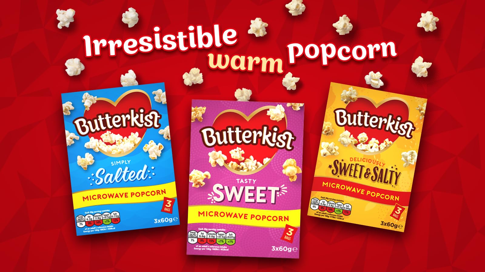 Butterkist Crunchy Toffee Popcorn 6x20g Snack Packs, Case of 12 - Gluten Free 4