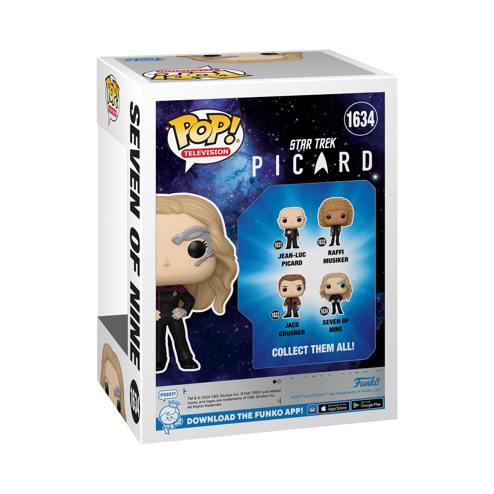Funko Pop! TV Star Trek: Picard – Seven of Nine Vinylfigur (80057) 4