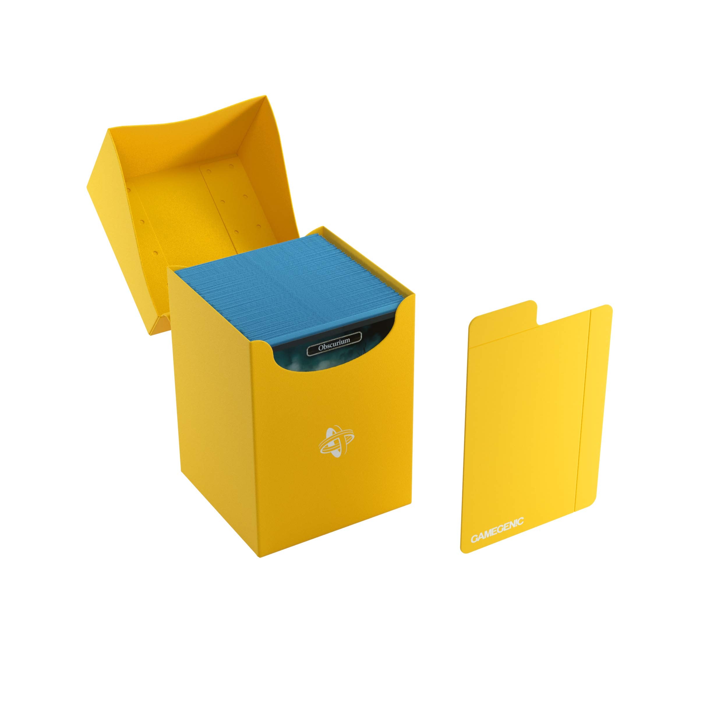 Gamegenic 100-Karten-Deckhalter – Gelbe TCG-Aufbewahrung für Magic, Pokémon, Yu-Gi-Oh! 3