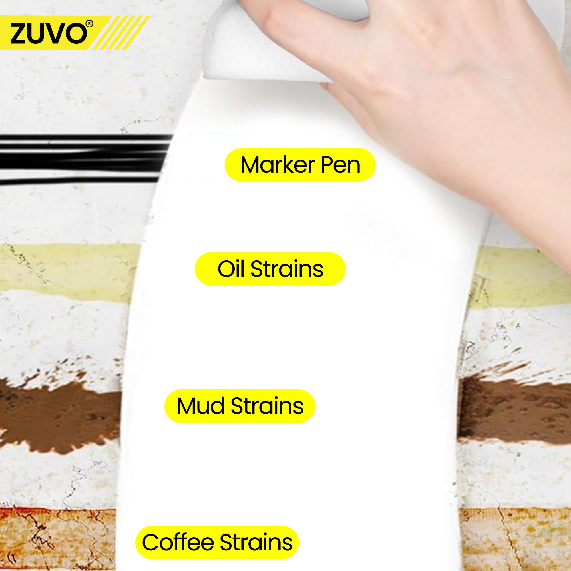 Zuvo - Multi-Functional Magic Eraser Sponge (12-Pack) 6