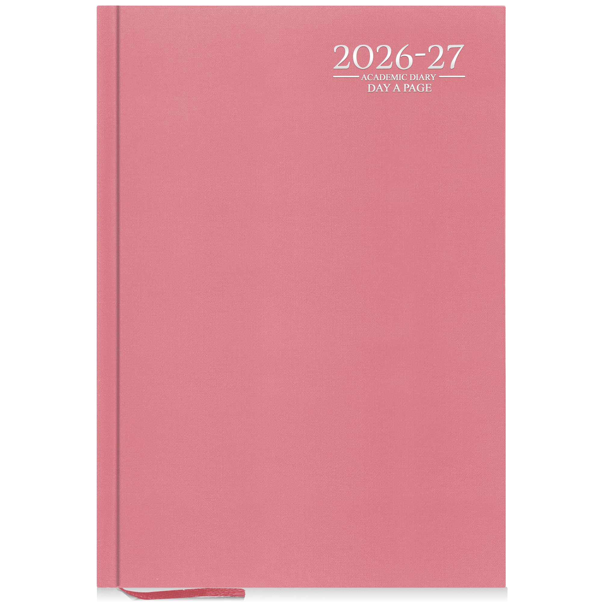 G4GADGET 2026-2027 Academic Diary | A5 Day A Page | Pink Hardback