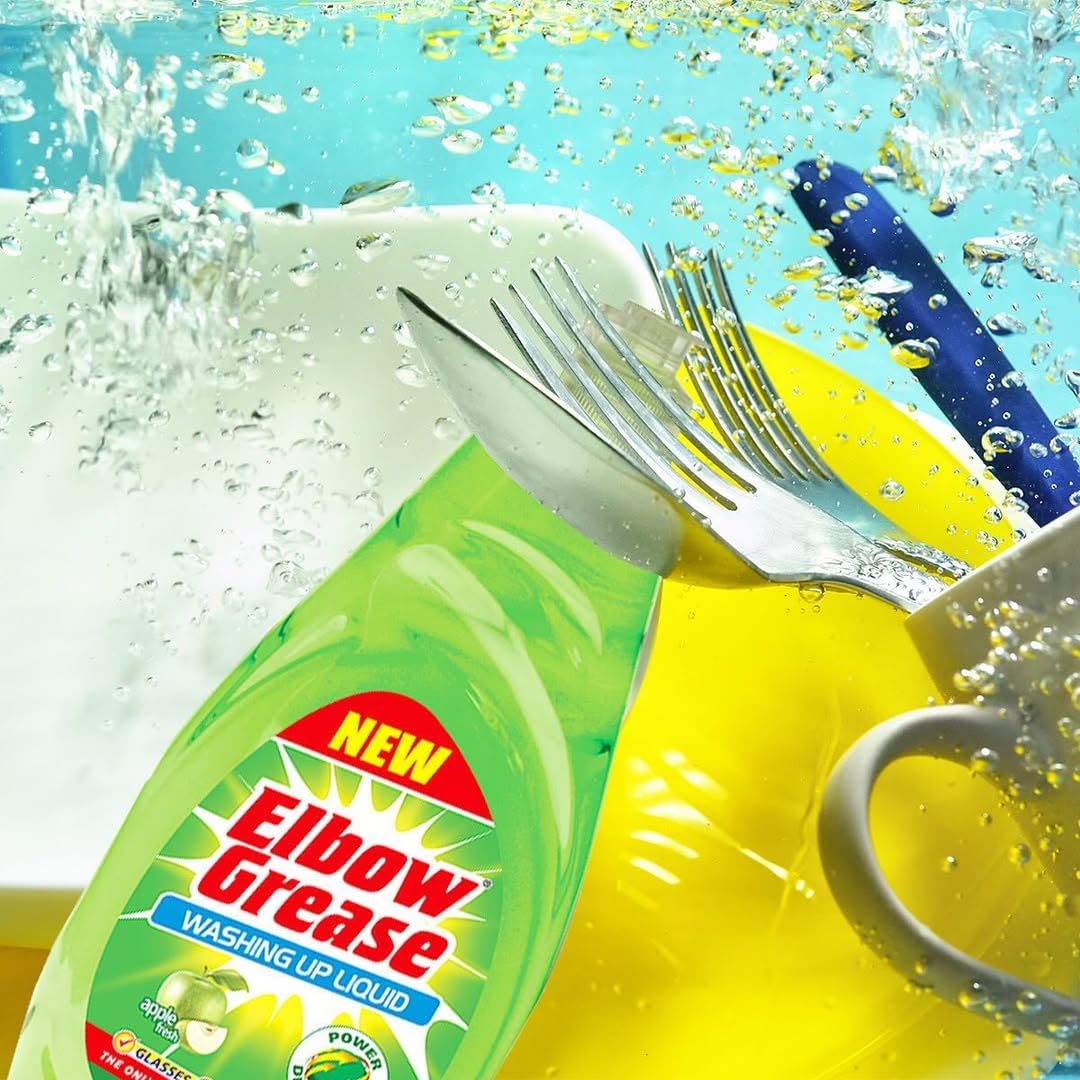 Elbow Grease - Washing Up Liquid Power Degreaser 600ml 4