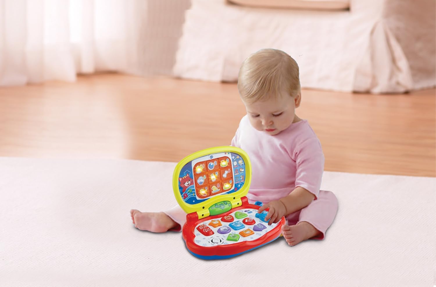 VTech Baby Laptop - Educational Learning Toy with Light-Up Screen & Music for 6 Months+ 4