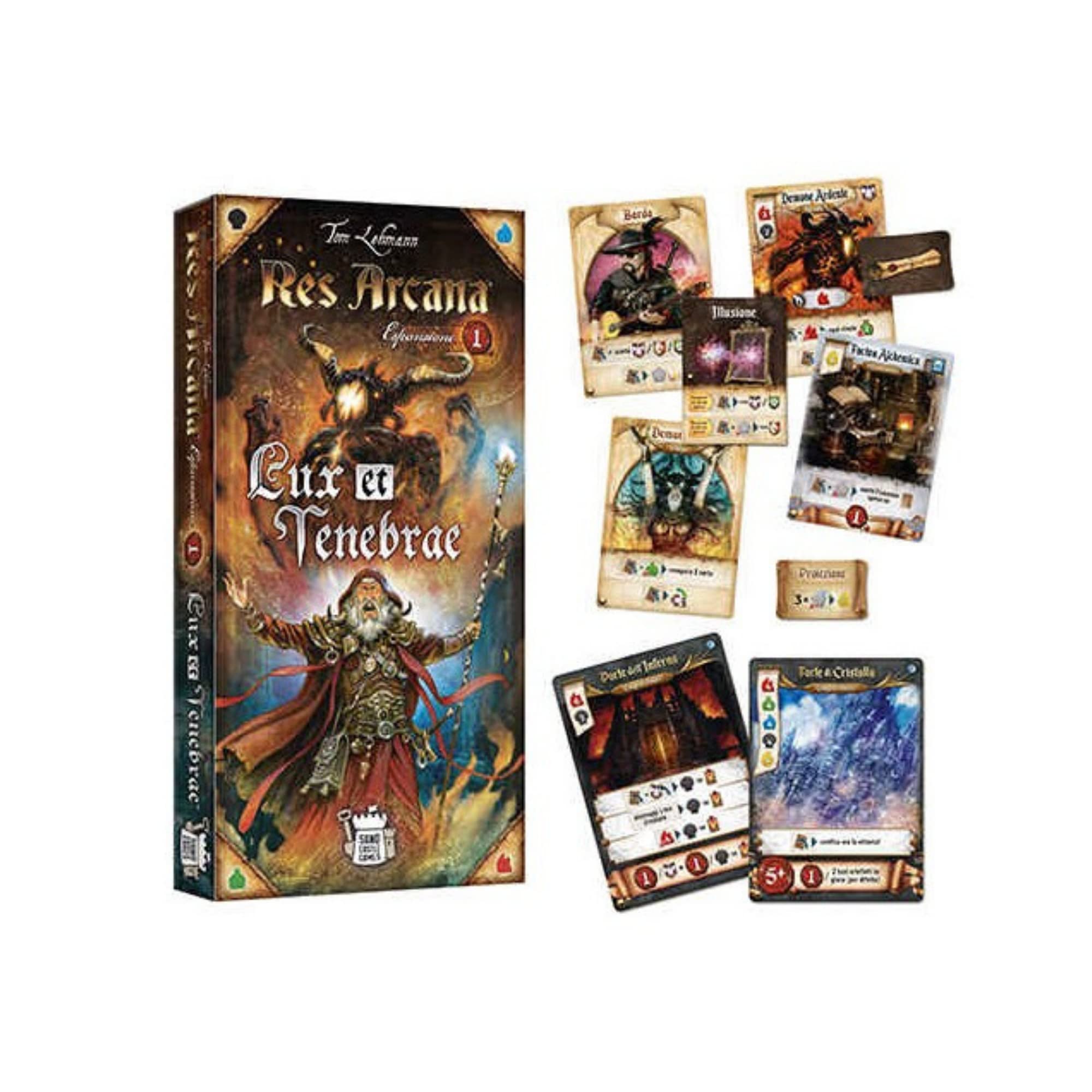 Sand Castle Games Res Arcana: Lux et Tenebrae Board Game Expansion 5