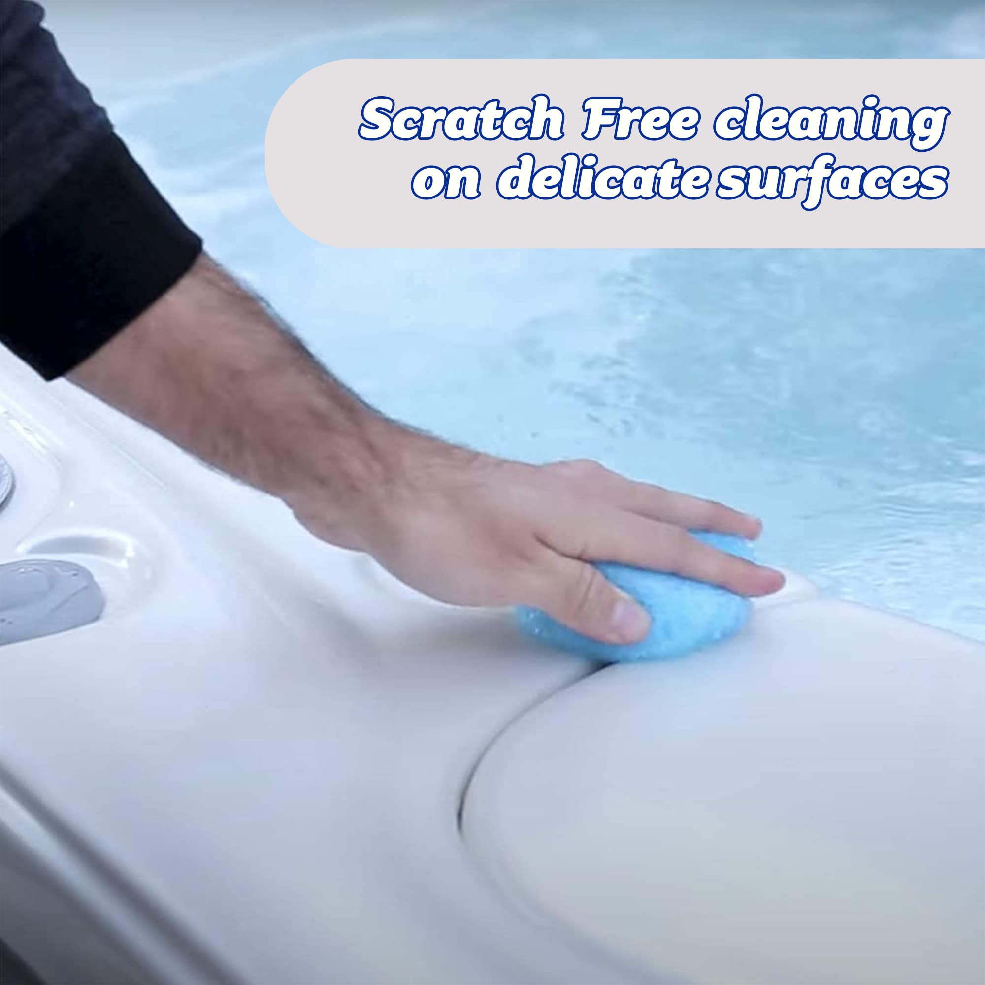 Scrub Daddy - Colors Kitchen Sponges, Dish Sponges for Washing Up, FlexTexture Design 6