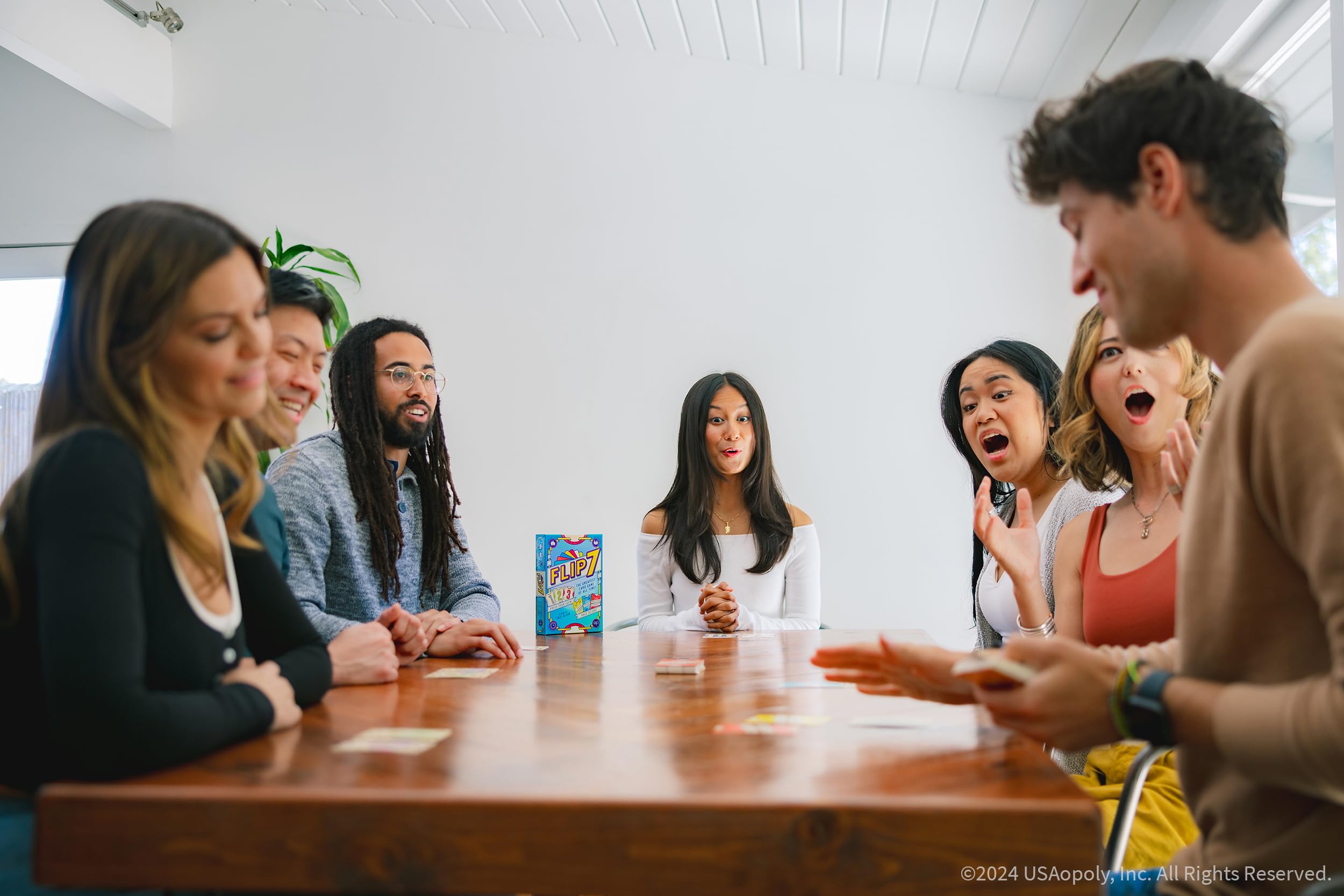 USAopoly Flip 7 Kartenspiel 5