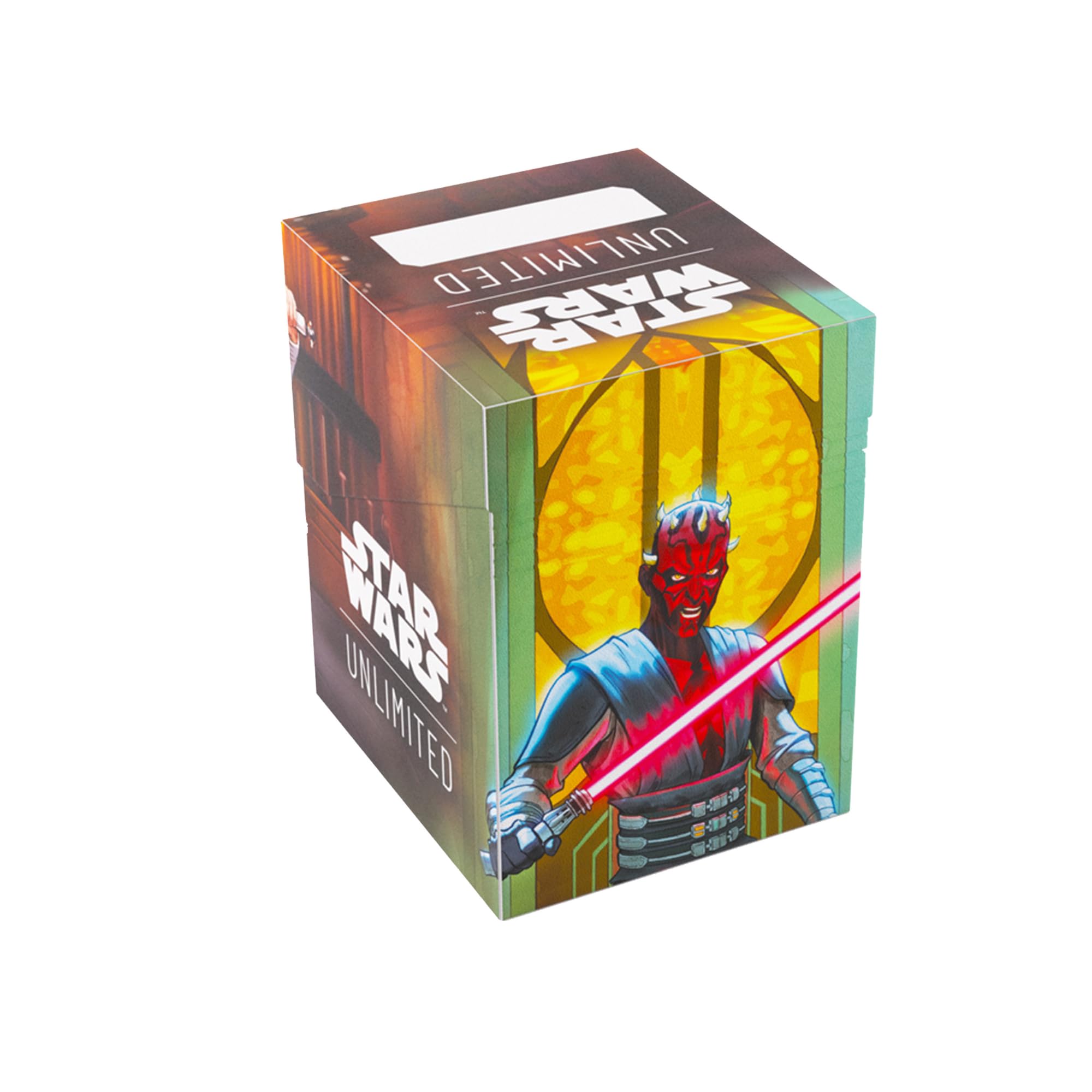 Gamegenic Star Wars Unlimited Soft Crate - Obi-Wan Kenobi/Darth Maul Deck Box with Token Storage 5