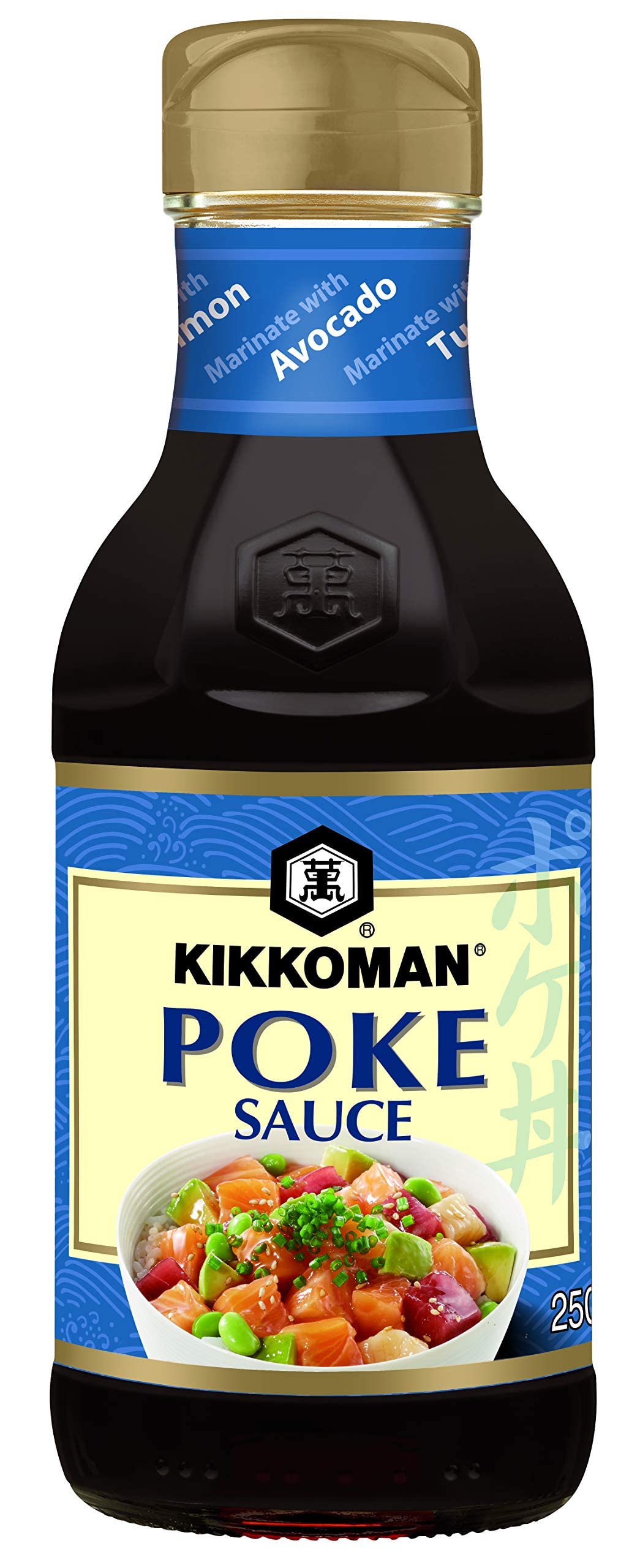 Kikkoman Sauce for Poke Bowl, 250ml - Ready-Made Hawaiian Dressing