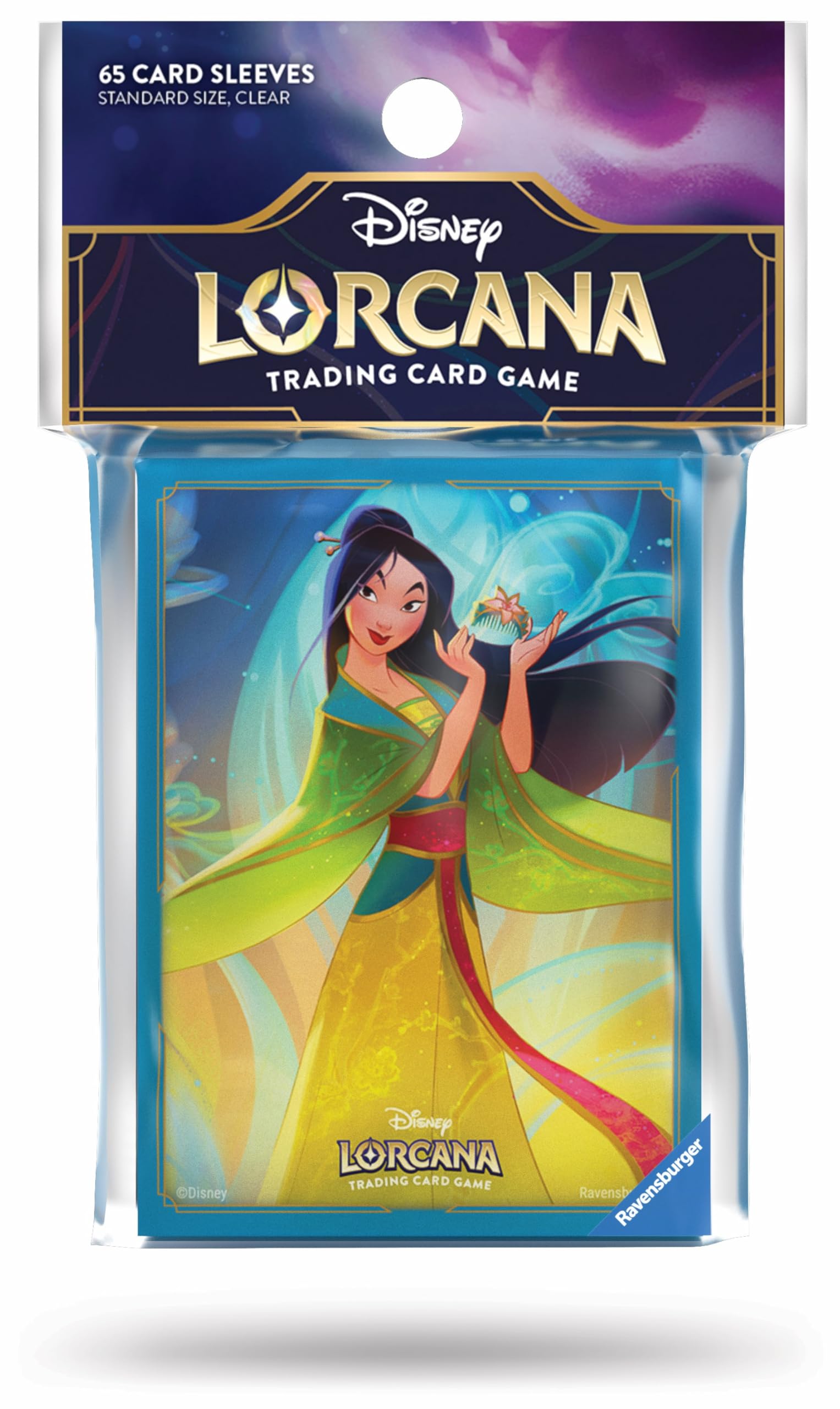 Ravensburger Disney Lorcana Trading Card Game - 65 Mulan Card Sleeves 6