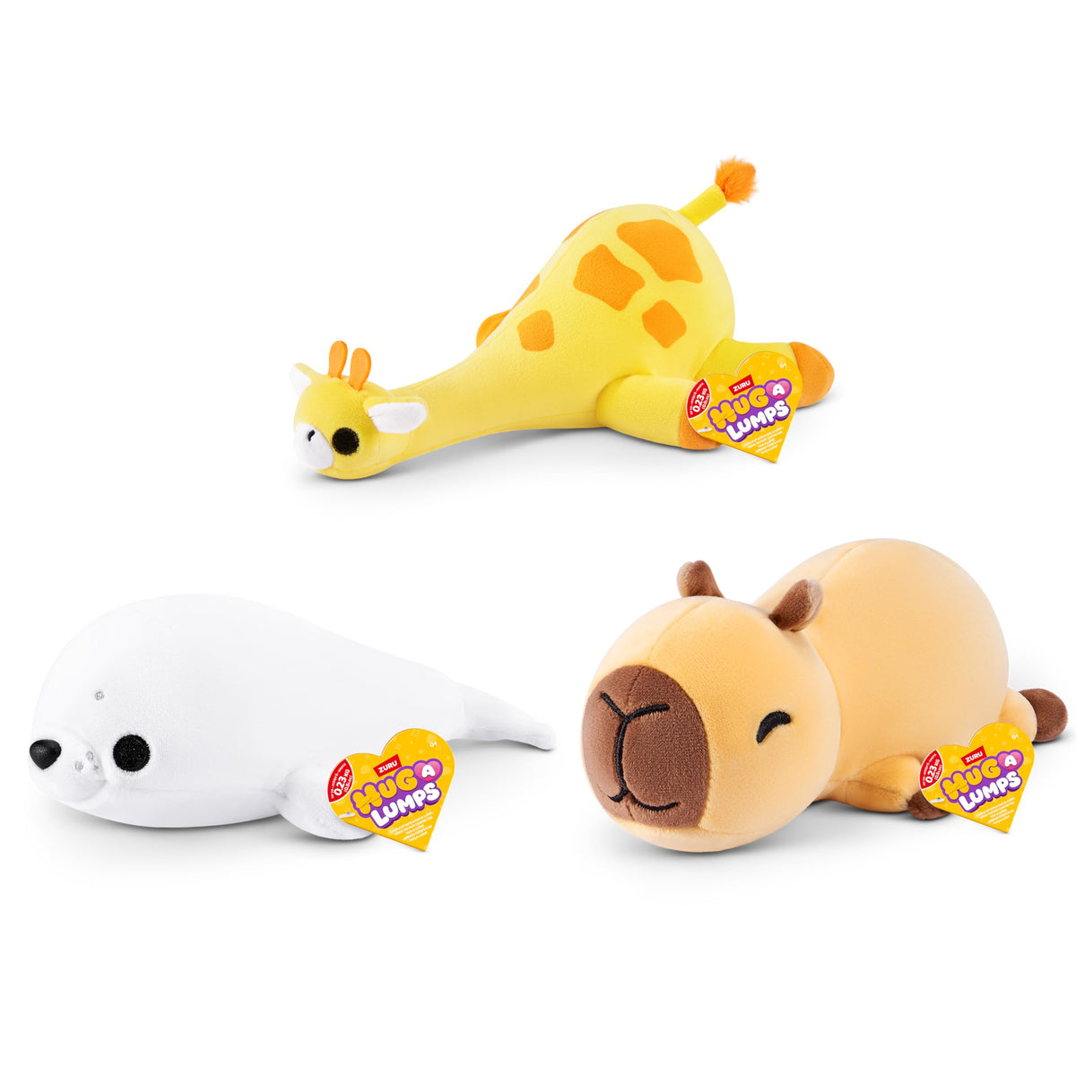 Hug-A-Lumps 3 Pack Baby Weighted Plush - Random Assortment