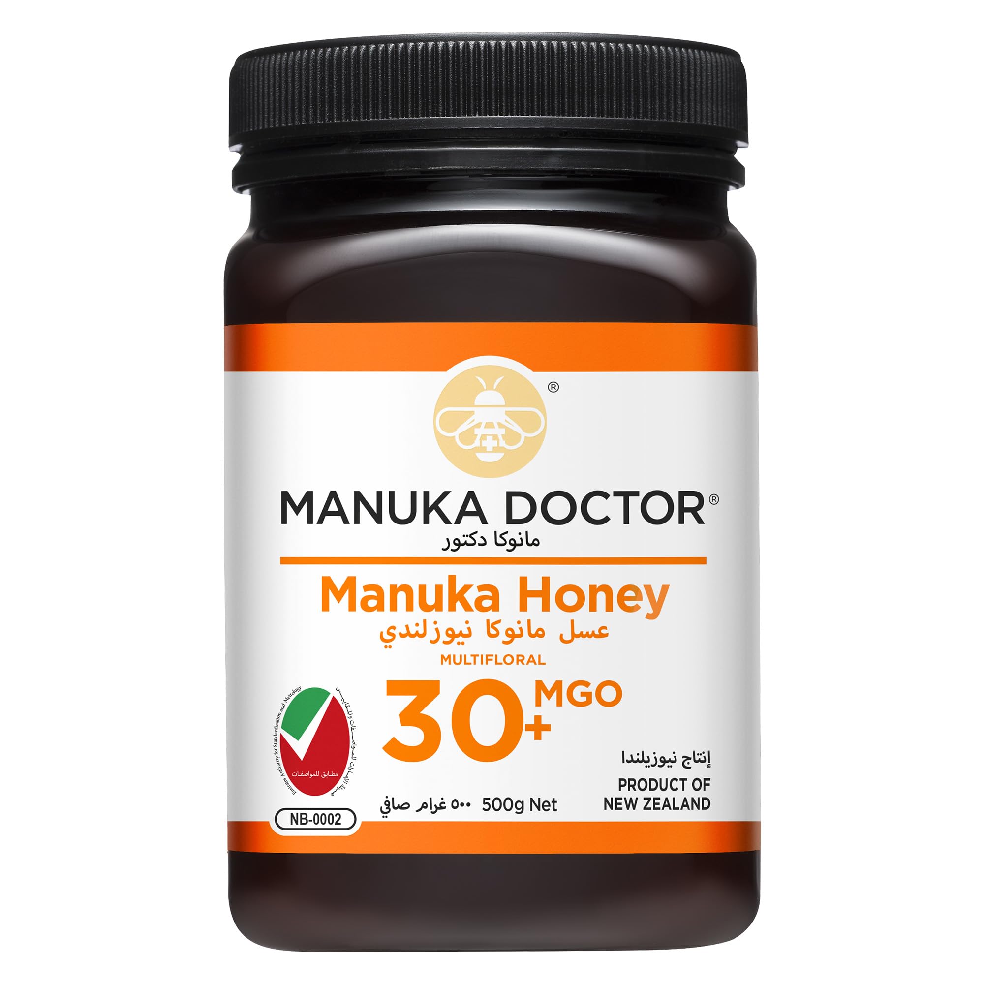 Manuka Doctor – 15+ MGO 30 MGO Manuka-Honig mit Aloe Vera (500 g)