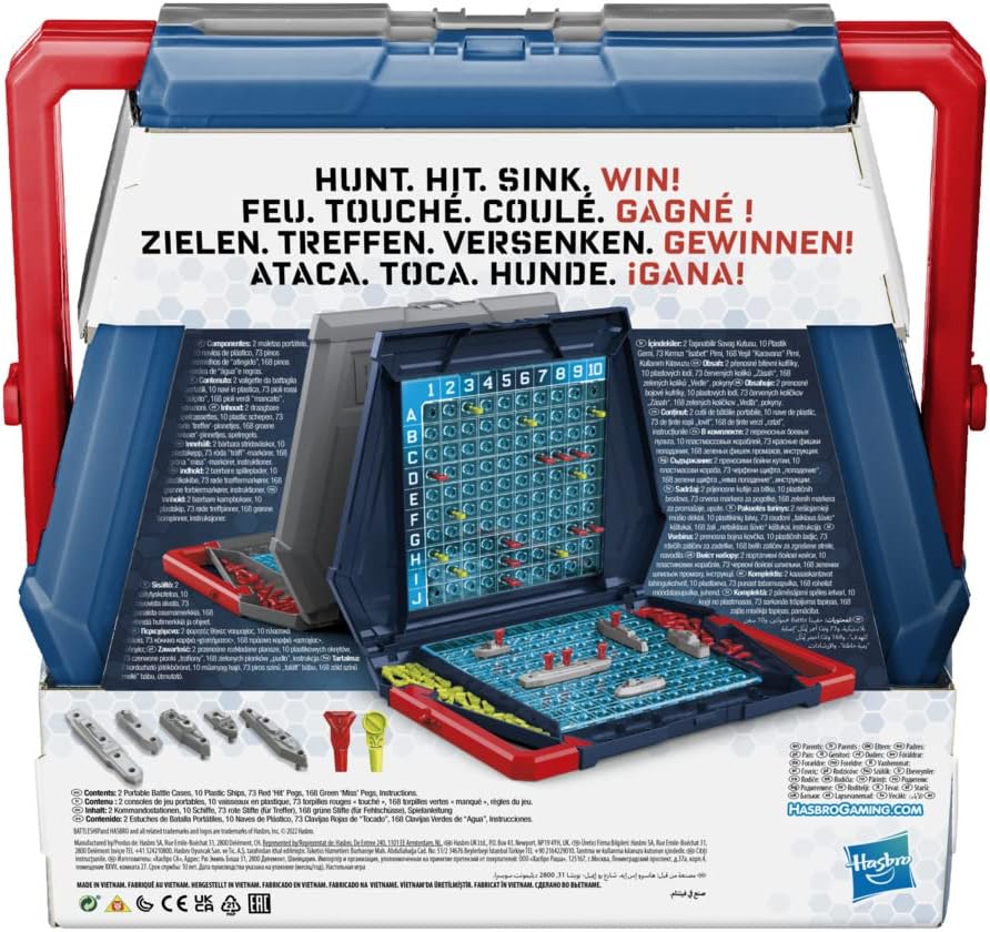 Hasbro Gaming Battleship Classic Board Game Strategy Game 7