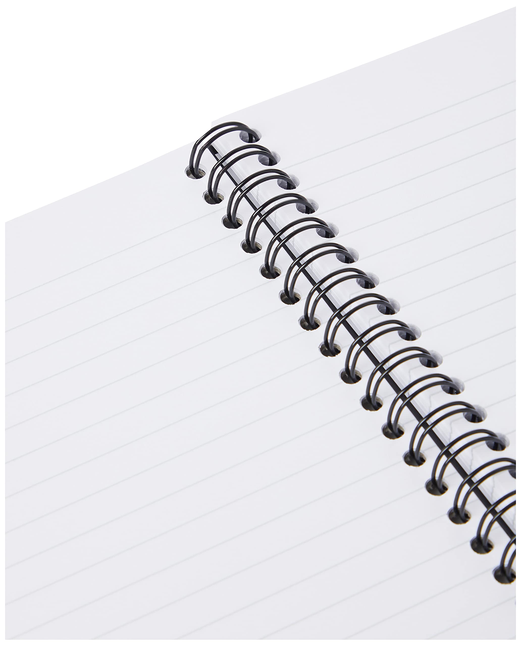 Q-Connect Hardback Wirebound Book, A4, Black, Pack of 3 3
