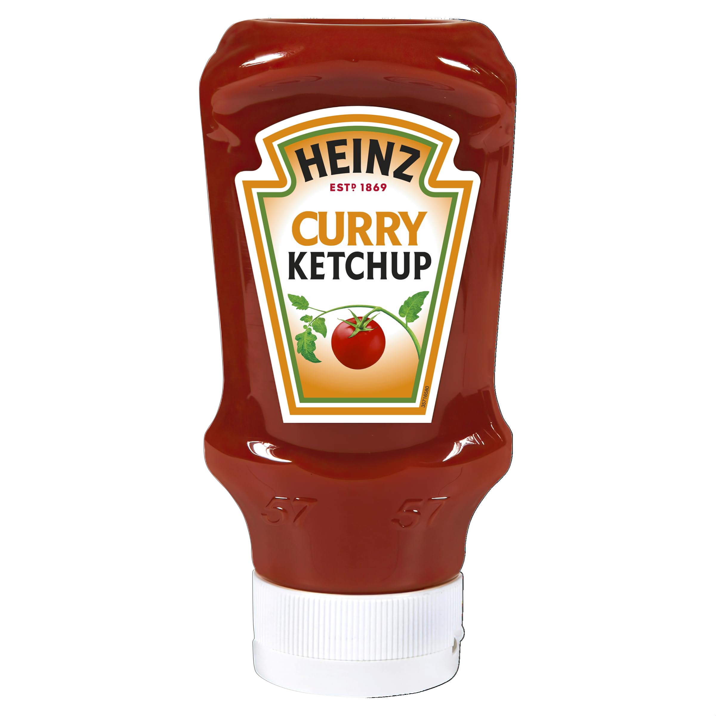 HEINZ Curry Tomato Ketchup - 570g | No Thickeners | Vegetarian & Vegan