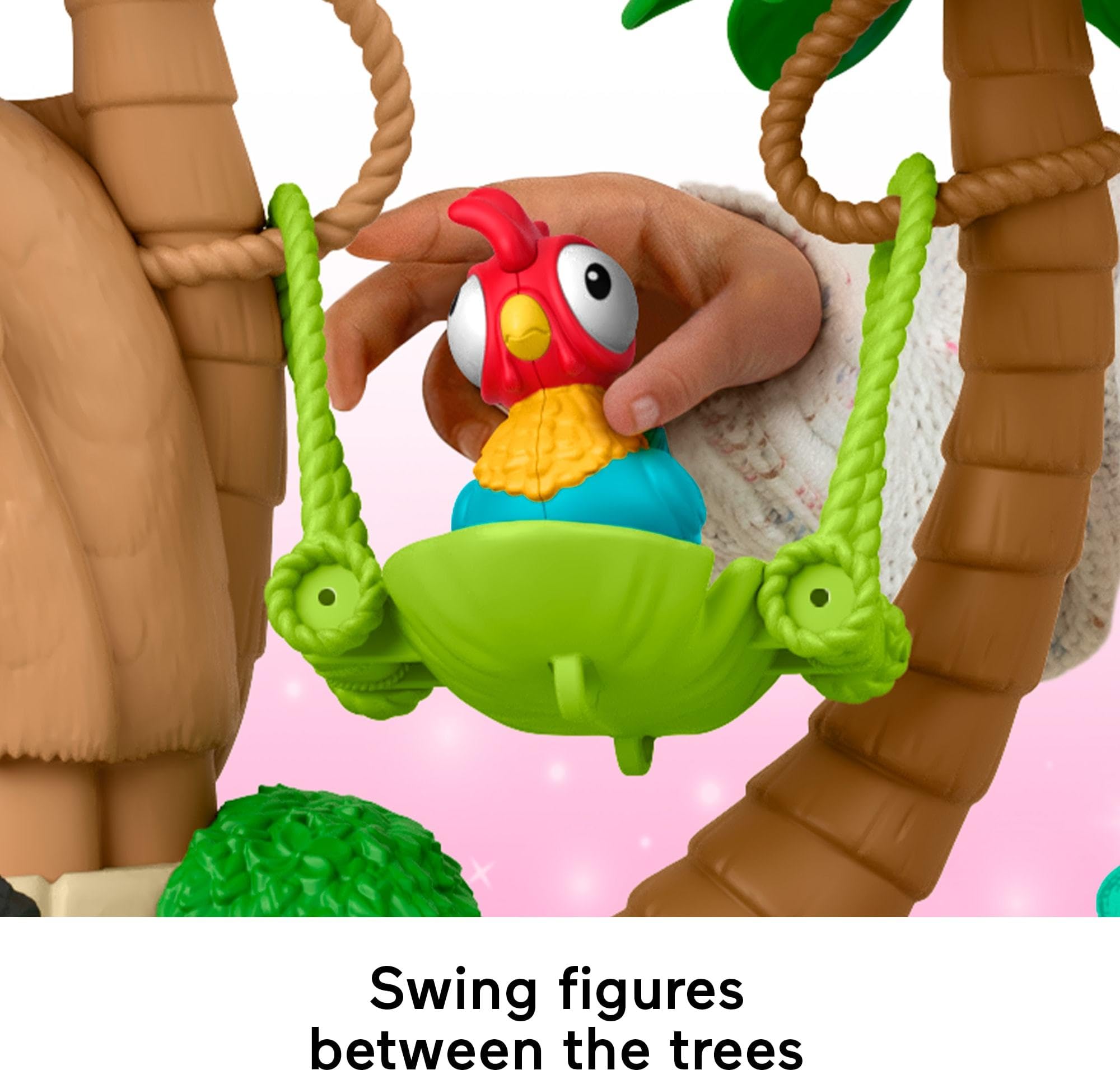 Fisher-Price Little People Disney Princess Moana Adventure Village Playset - 3-Floor Interactive Play for Toddlers 3