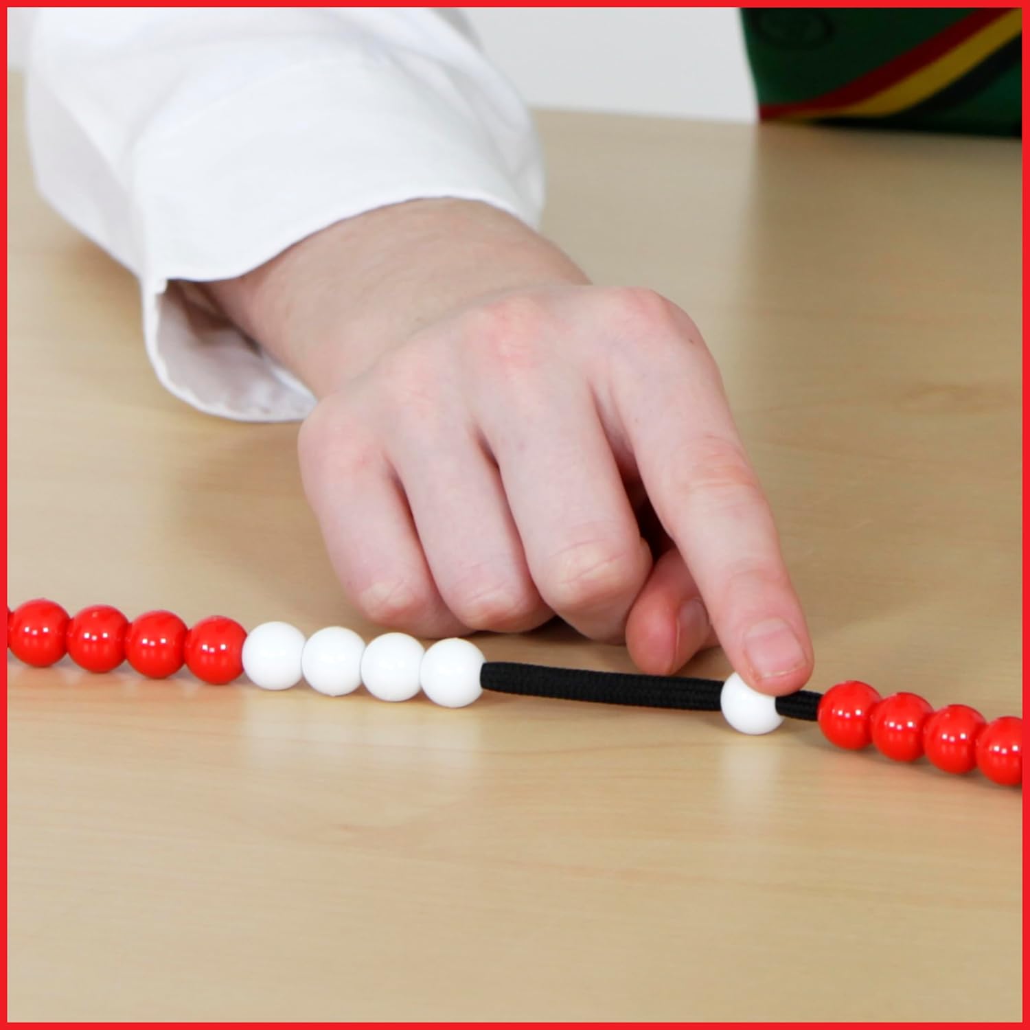 EDX Education 20 Bead String Set - Educational Math Learning Tool for Kids 6