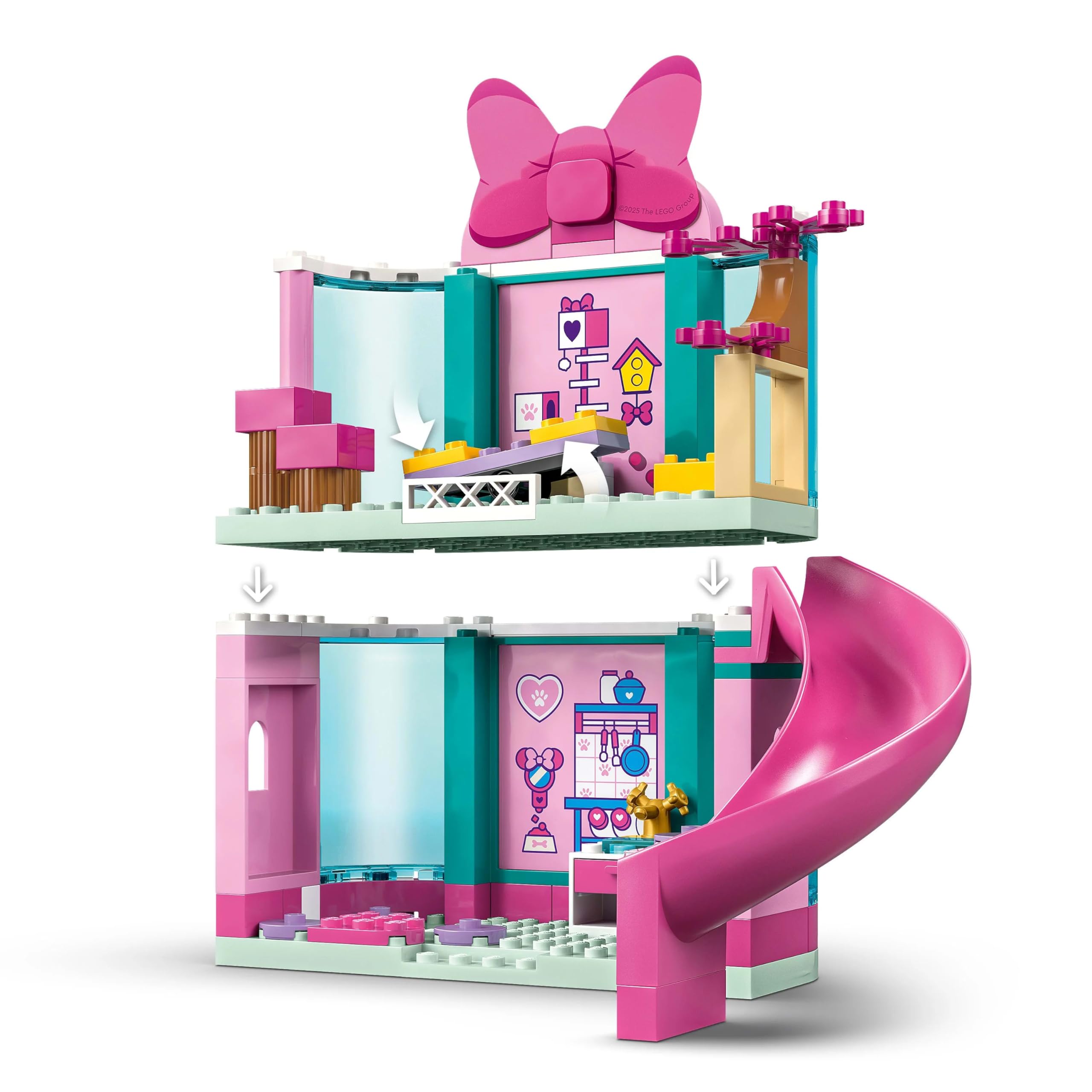 LEGO ǀ Disney Minnie’s Pet Hotel Building Toy with Minnie Mouse & Daisy Duck - 161-Piece Set for Ages 4+ 11