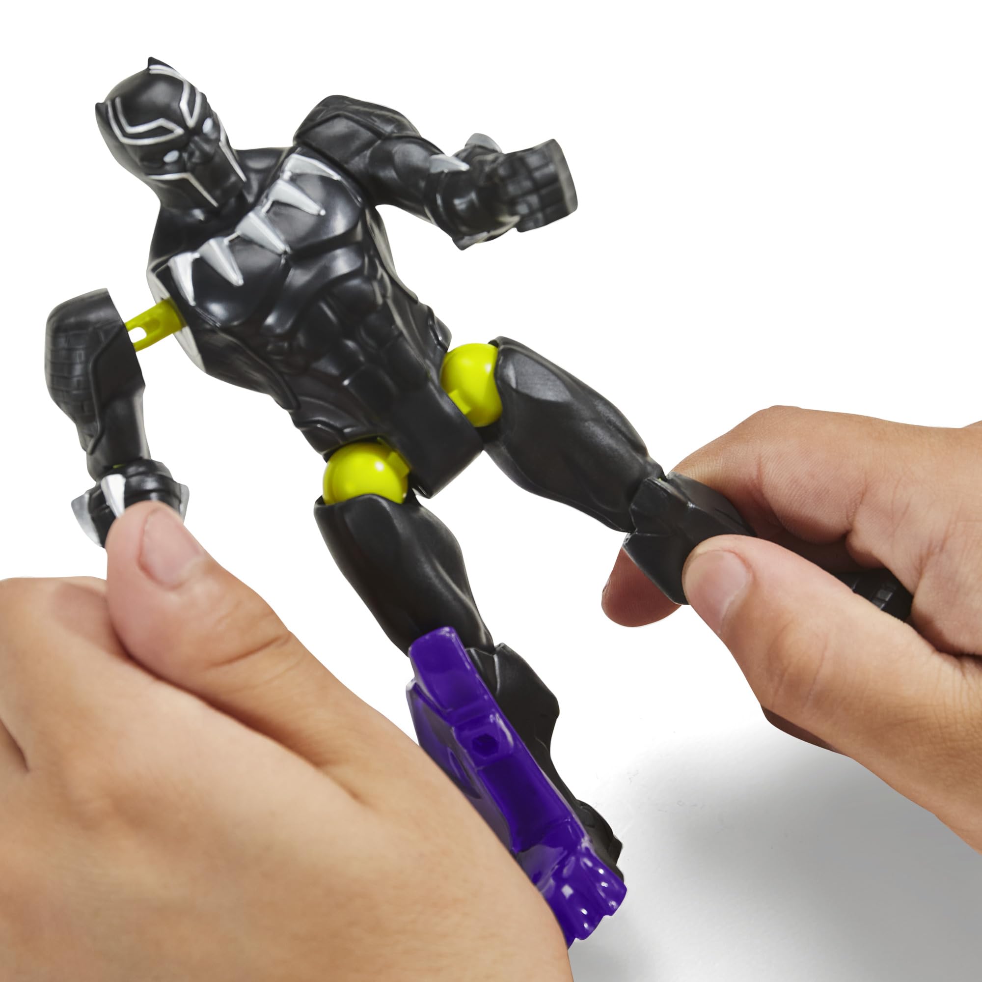 Marvel Black Panther MixMashers Action Figure - Mix & Match Super Hero Toy for Kids 6