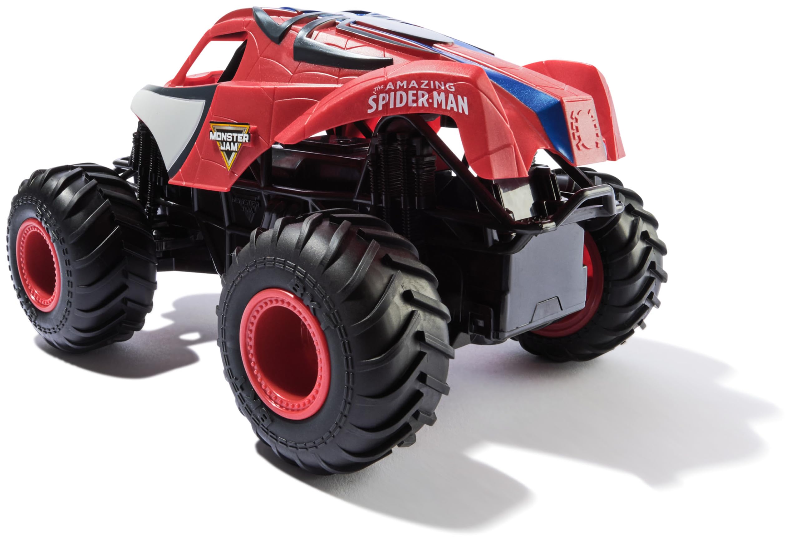 Monster Jam Marvel The Amazing Spider-Man RC Monster Truck - 1:24 Scale Remote Control Vehicle for Kids 4