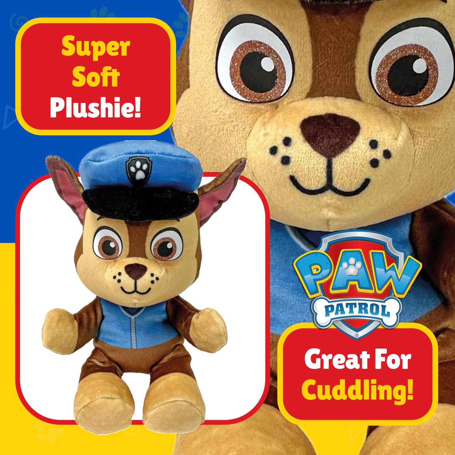 TY Chase Paw Patrol Soft Plush Toy for Kids, Cuddly Teddy, Collectible Stuf 4