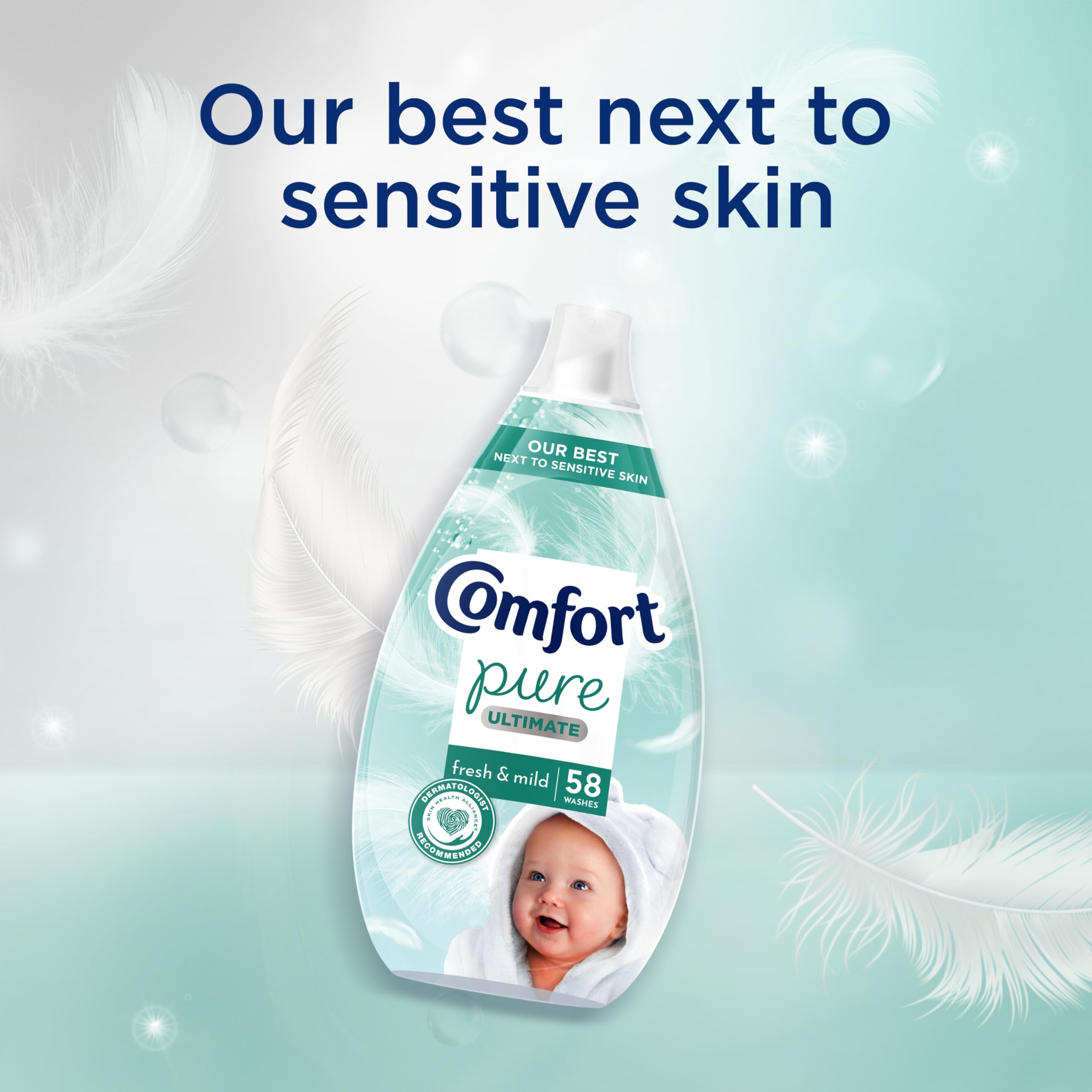 Comfort - Pure Ultimate Fresh & Mild Ultra Concentrated Fabric Conditioner