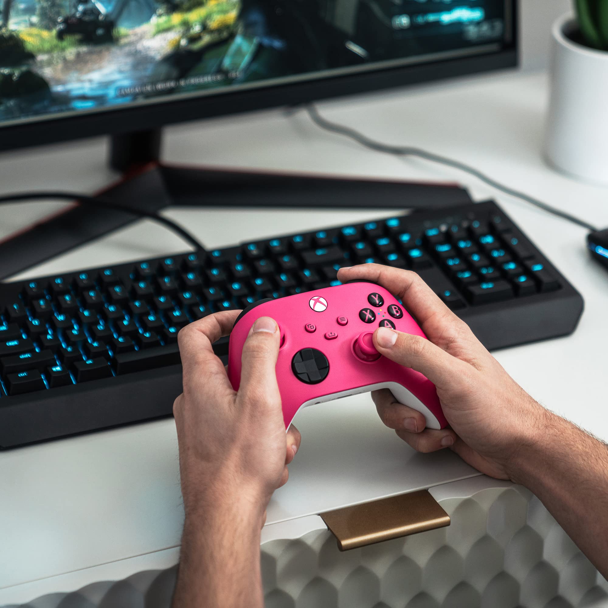 Xbox Wireless Controller – Deep Pink für Xbox Series X|S, Xbox One und Windows-Geräte 7