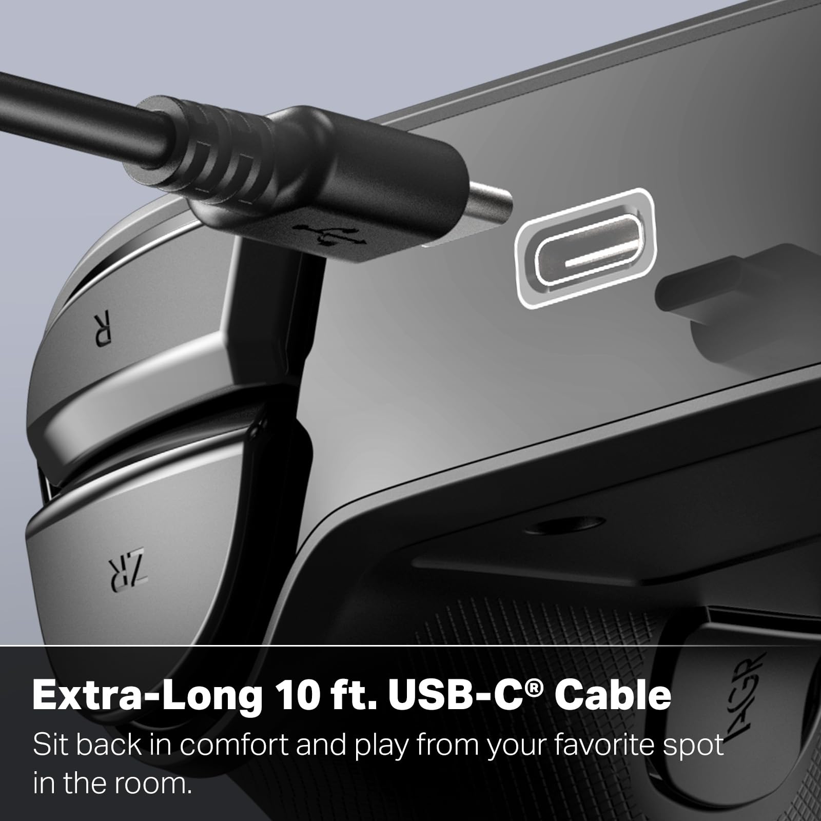 PowerA Advantage Kabelgebundener Controller für Nintendo Switch 2 – Schwarz, Hall-Effekt-Sticks, belegbare Tasten, C-Taste, integrierte Audiosteuerung 8