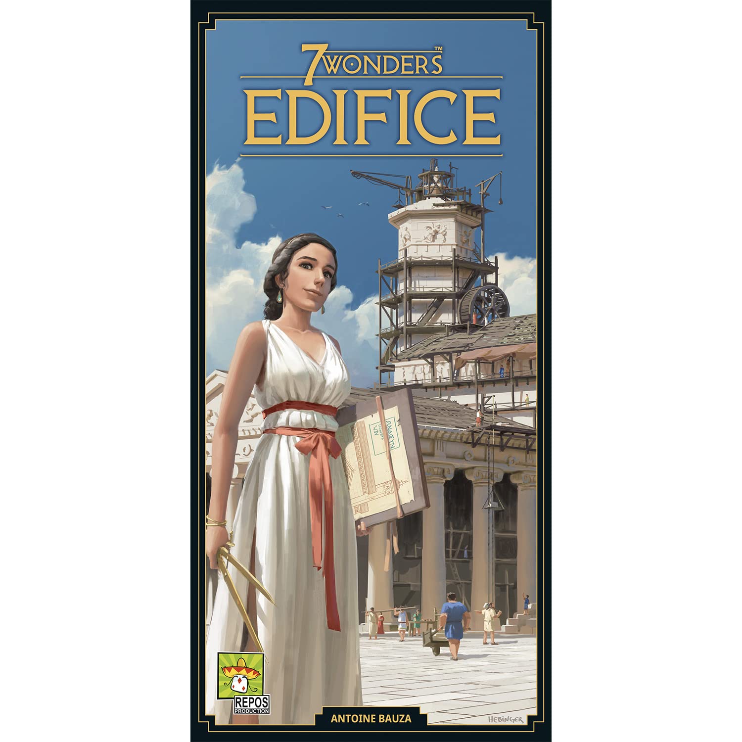 Repos 7 Wonders Edifice Expansion Board Game