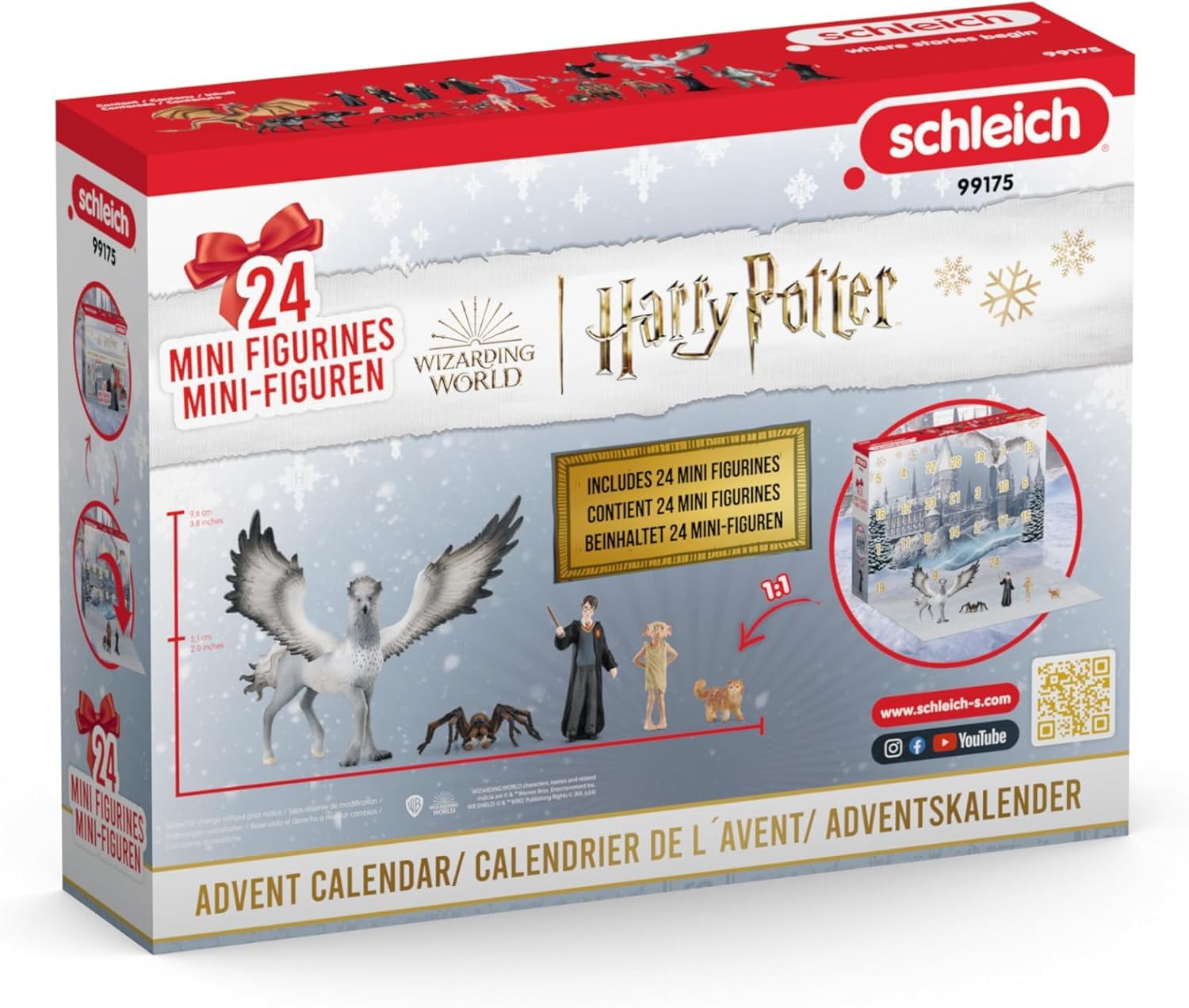 Schleich 99175 Harry Potter Advent Calendar 2024 - 24-Piece Magical Mini Figurine Collection 6