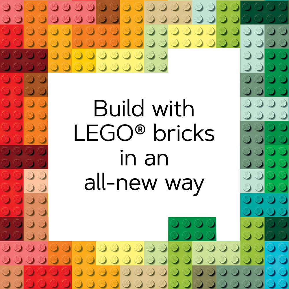 LEGO Rainbow Bricks Puzzle - 1000-Piece Gradient Challenge for Adults & Kids 5